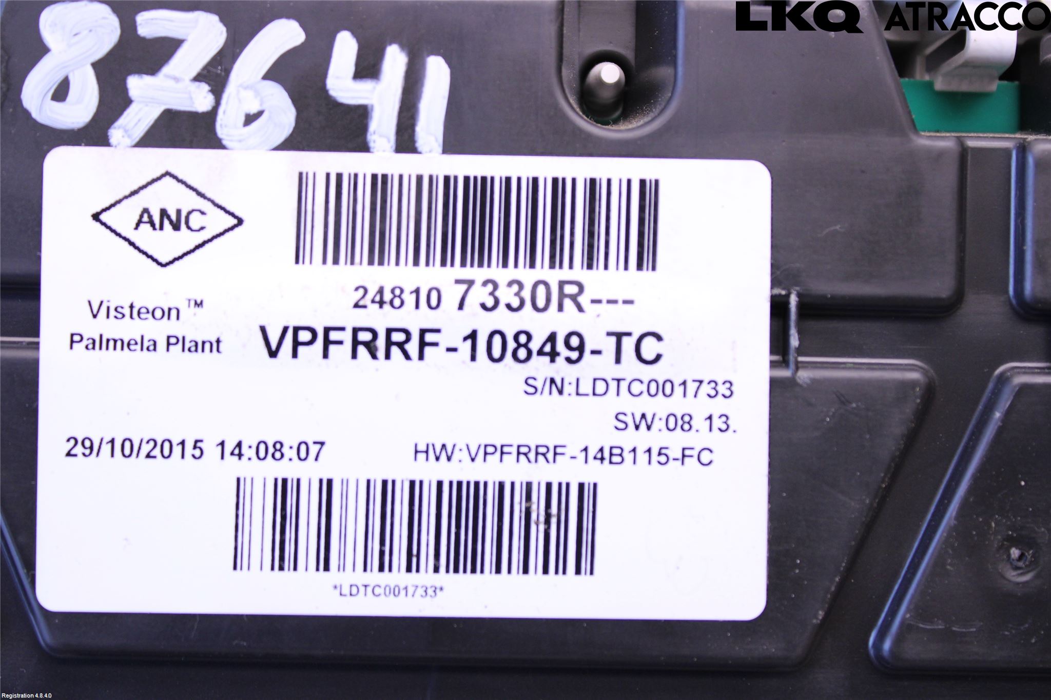 Opel VIVARO 15-19 Instr Kombinert
