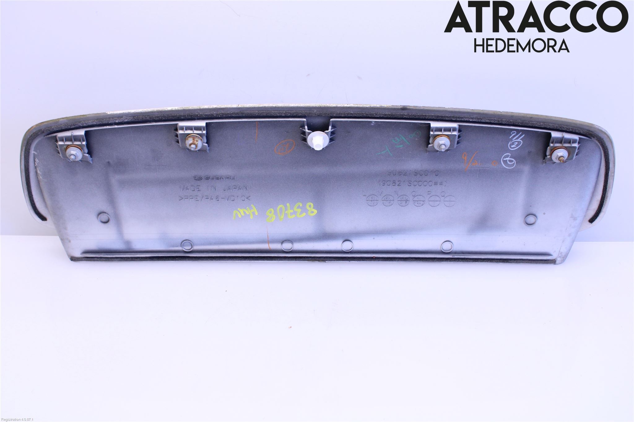 Subaru FORESTER SH  08-13 Panser Luftinntak Oppå