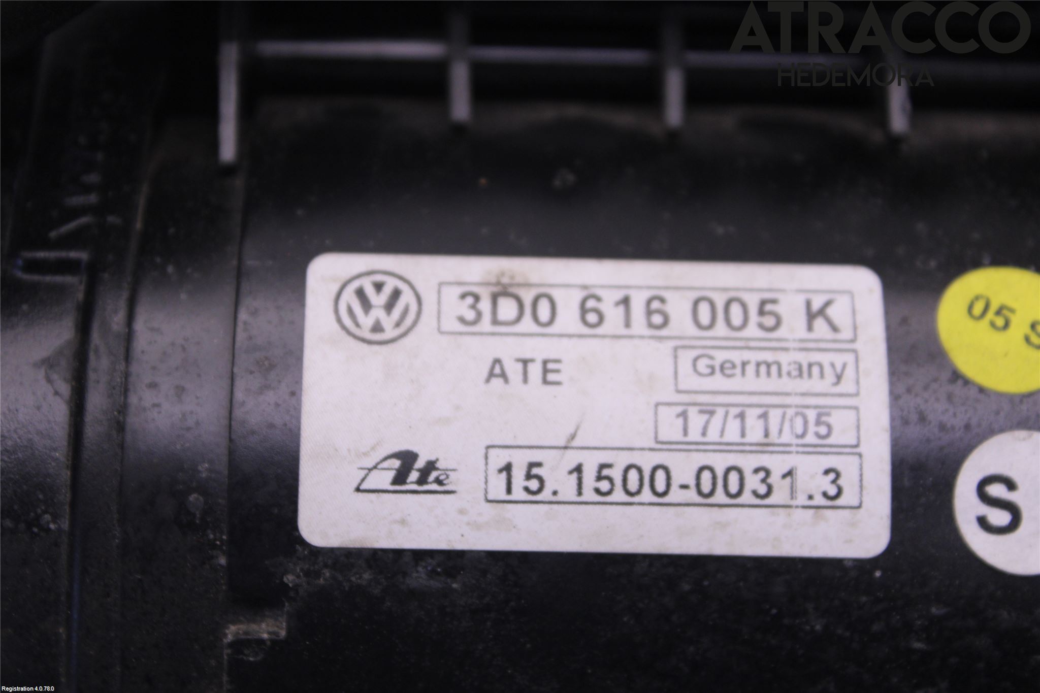 Volkswagen VW PHAETON Fjæring Kompressor Støtd-Fjæri