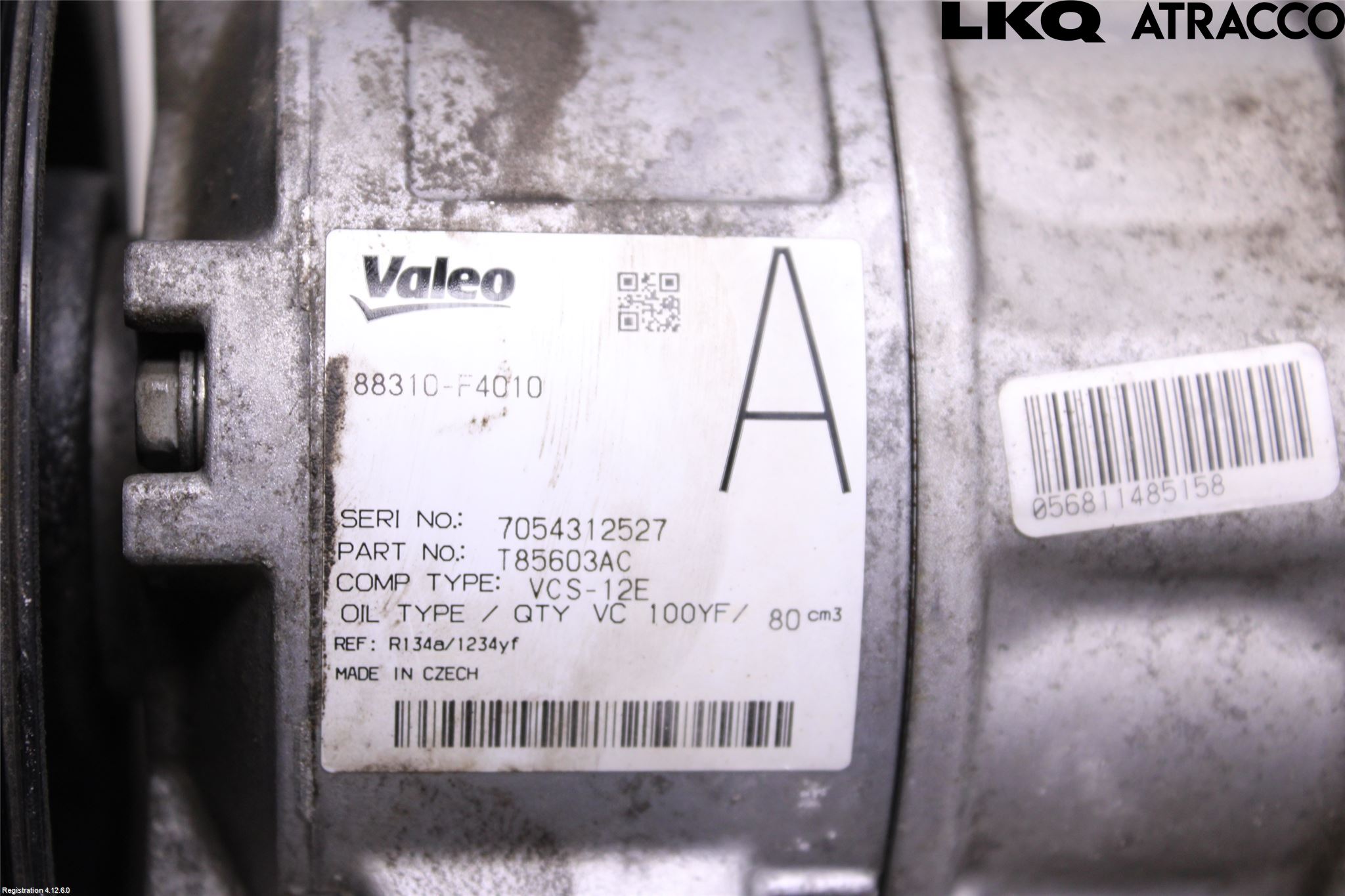Toyota C-HR 16-23 Varme Ac Kompressor