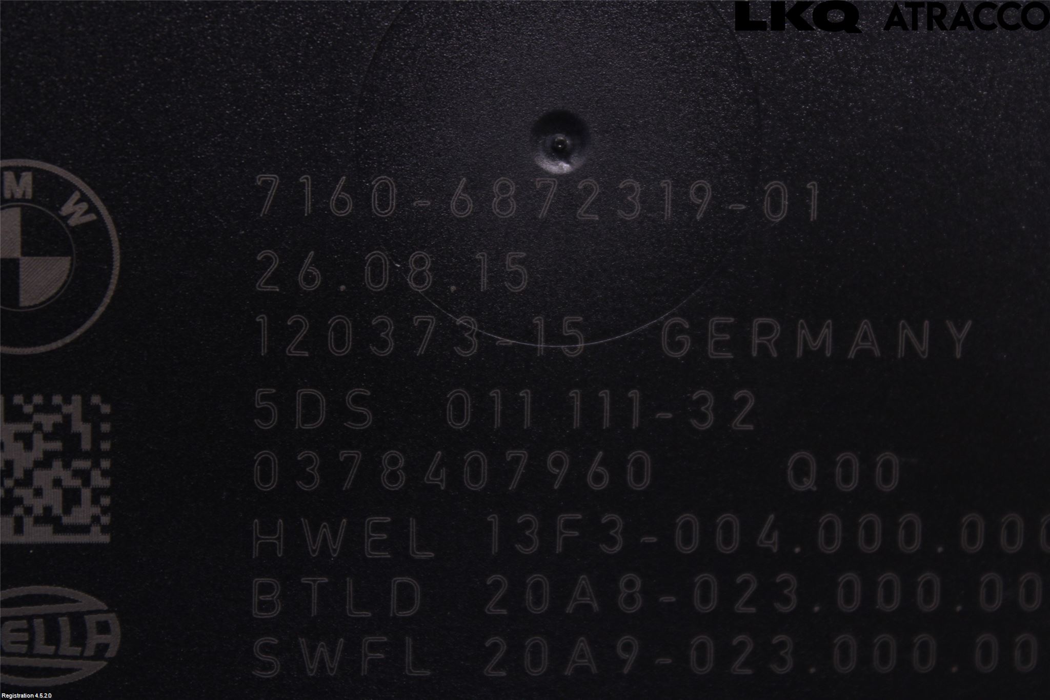 BMW 3 F30/F31/F80 12-19 Styreenhet Tilhengerfeste