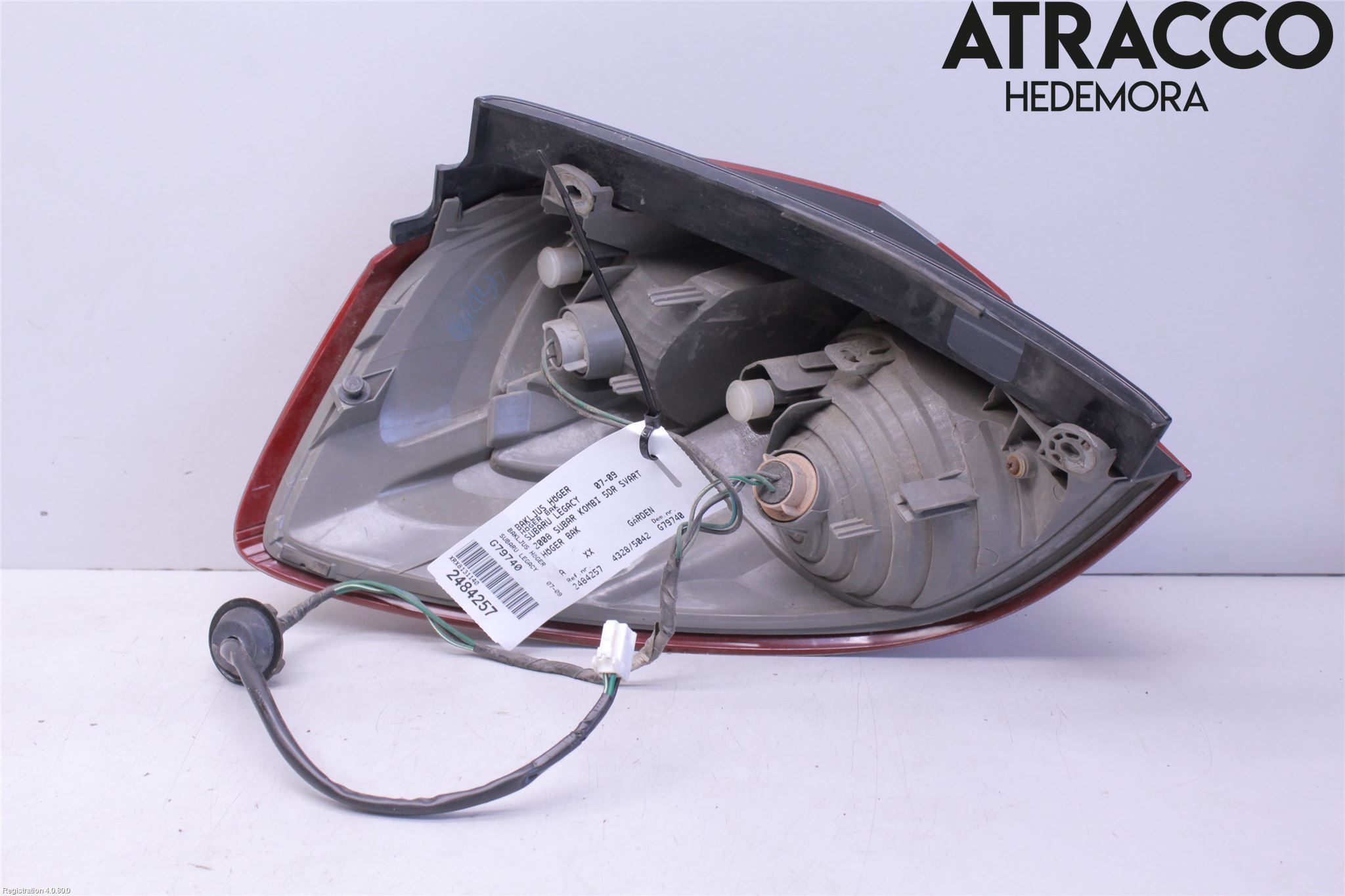 Subaru LEGACY    07-09 Baklykt Høyre