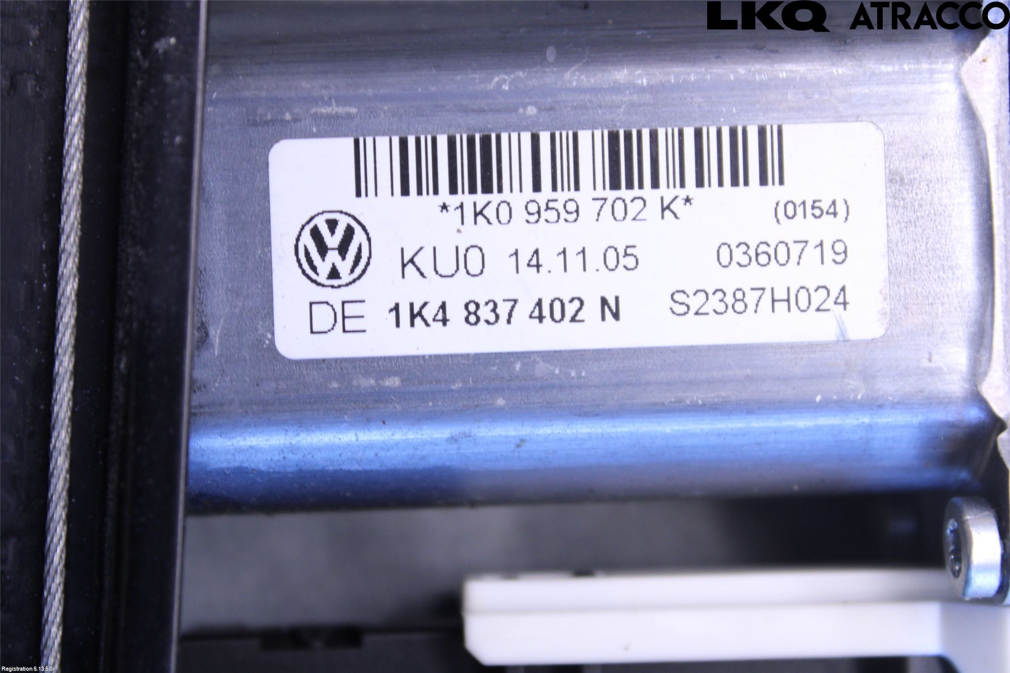 Volkswagen VW GOLF V 04-09 Vindusheis El Komp