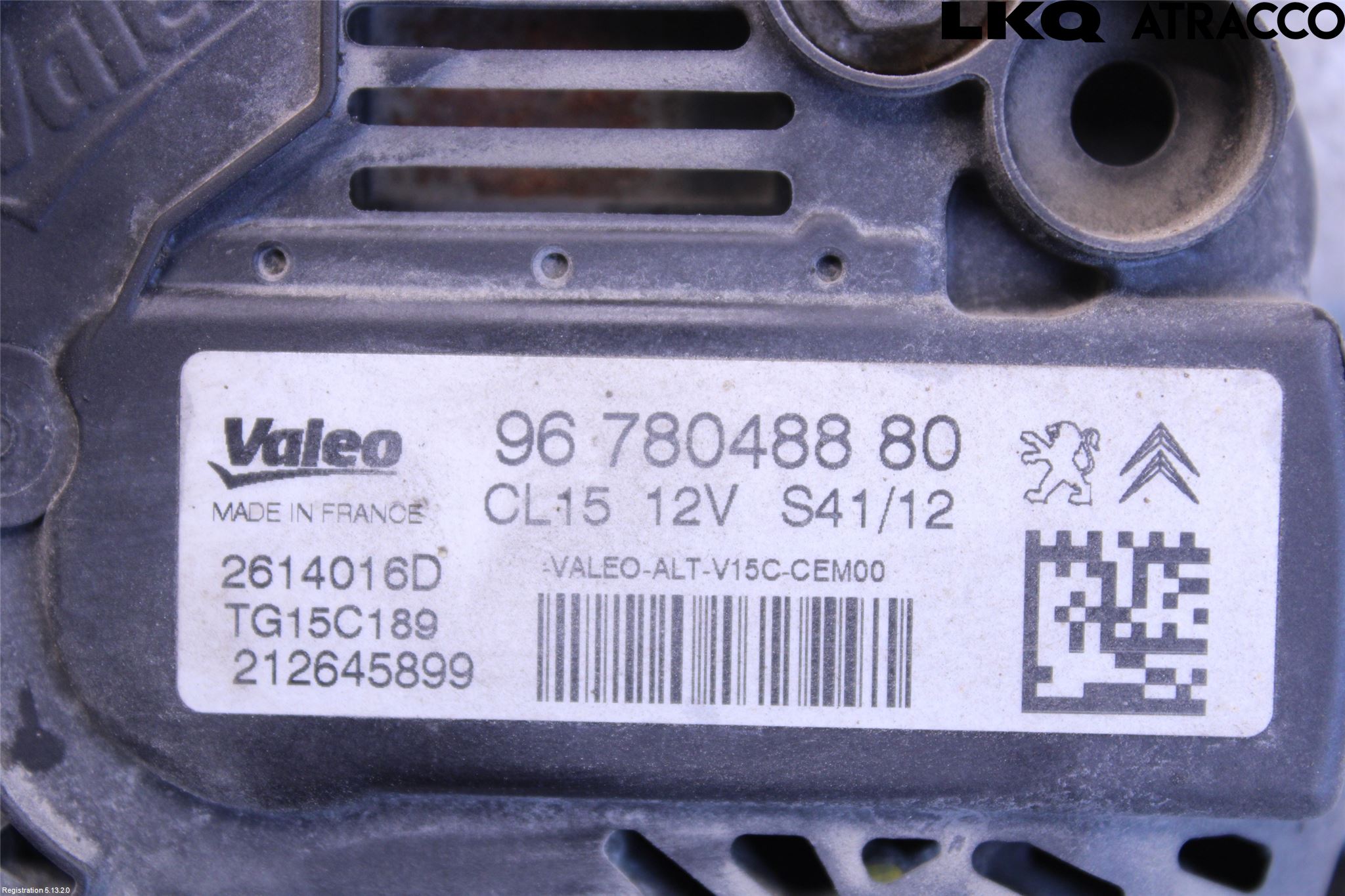 Peugeot EXPERT 15-16 Dynamo