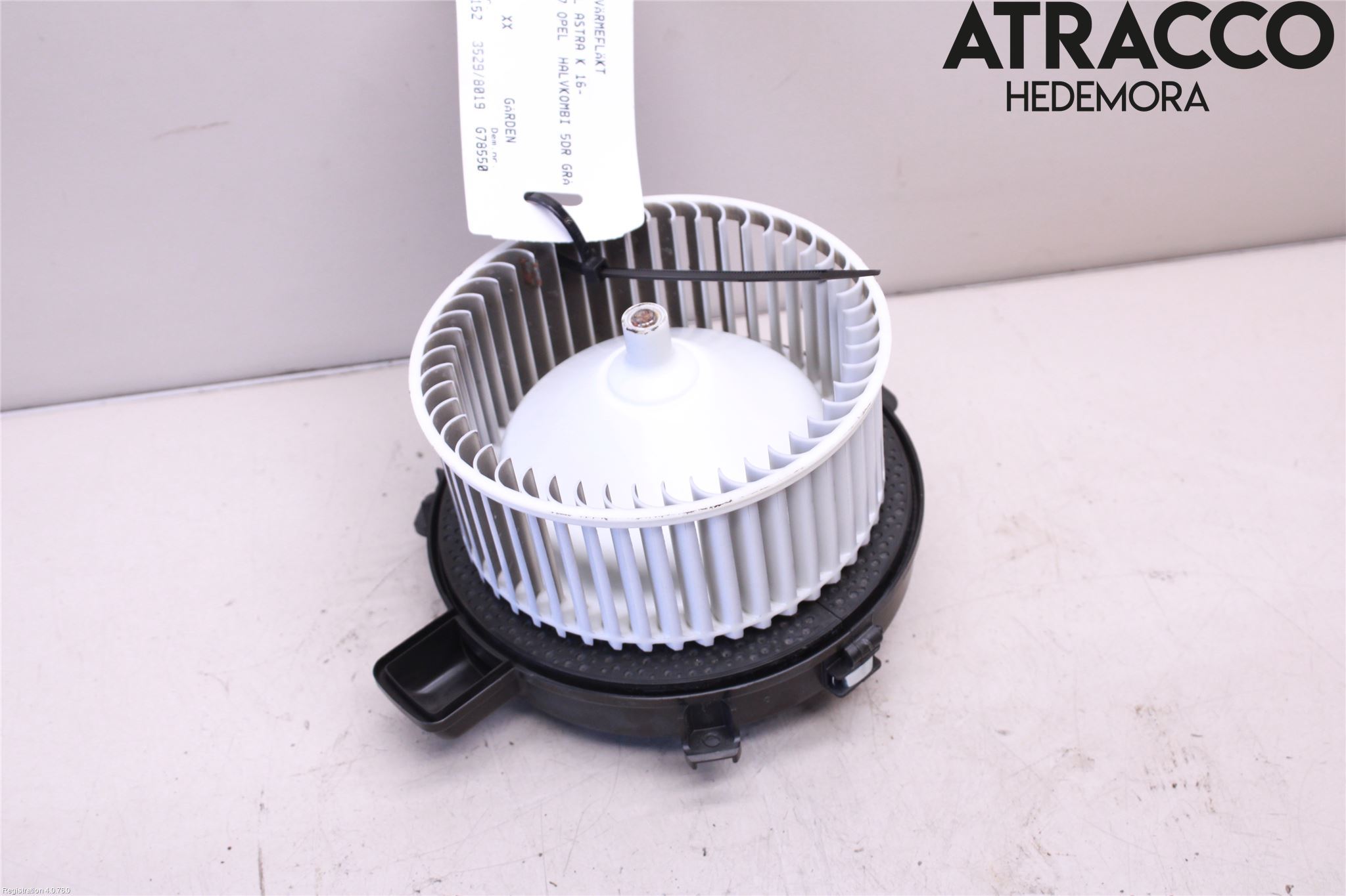Opel ASTRA K 16-22 Varme Ac Varmeapparatvifte
