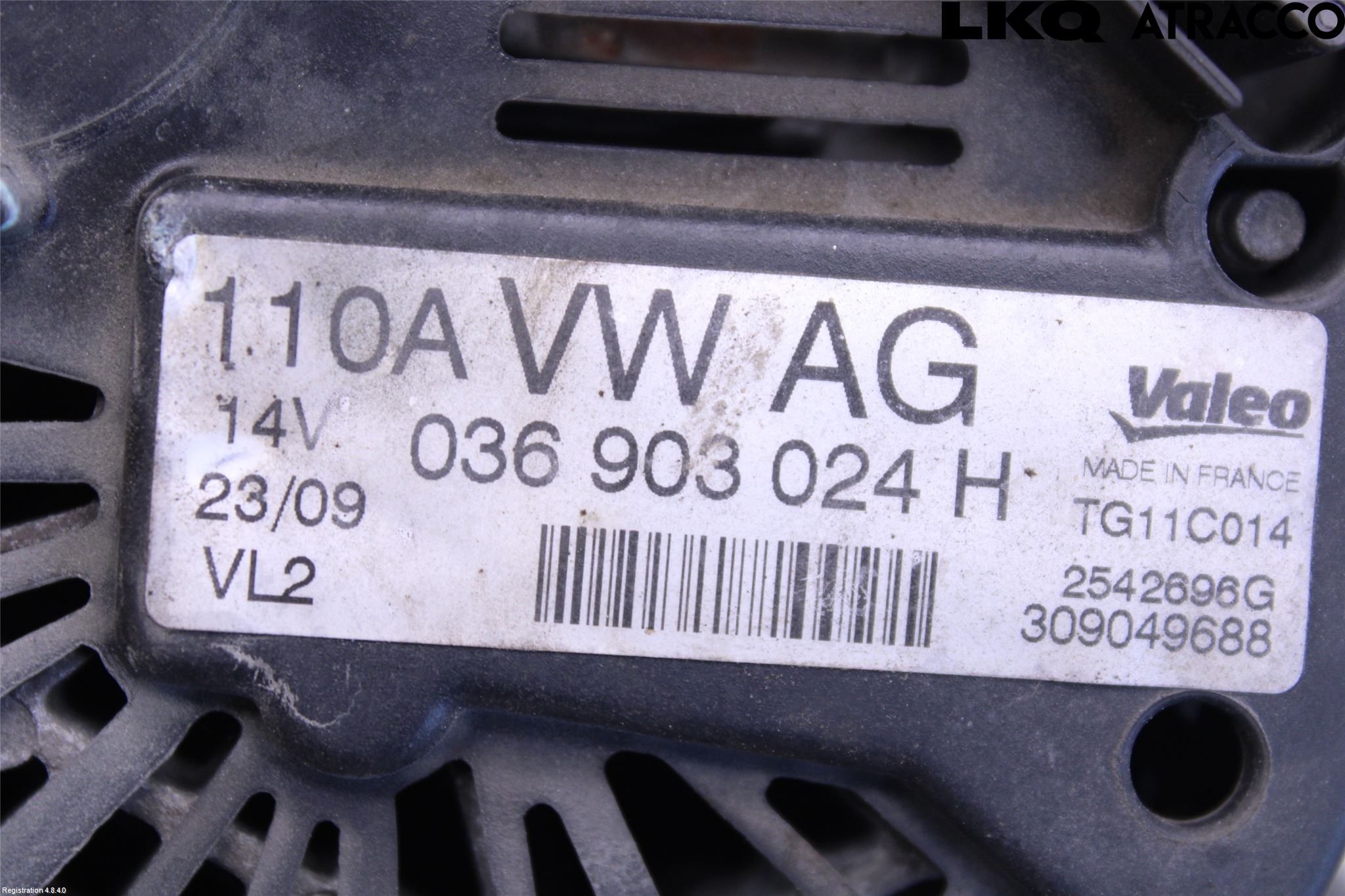 Volkswagen VW POLO 10-17 Dynamo