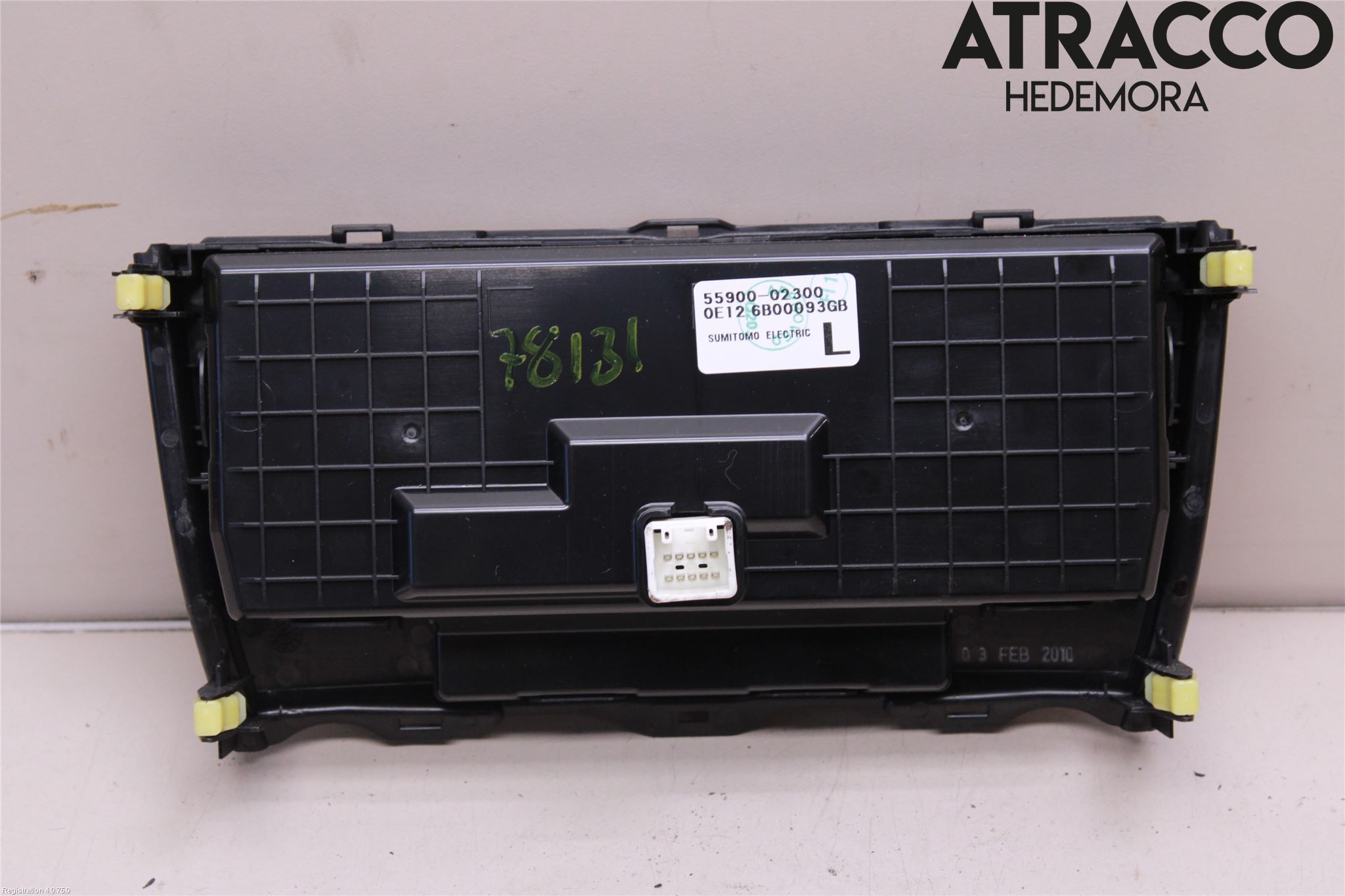 Toyota AURIS 10-12 Varme Ac Betjening-Display