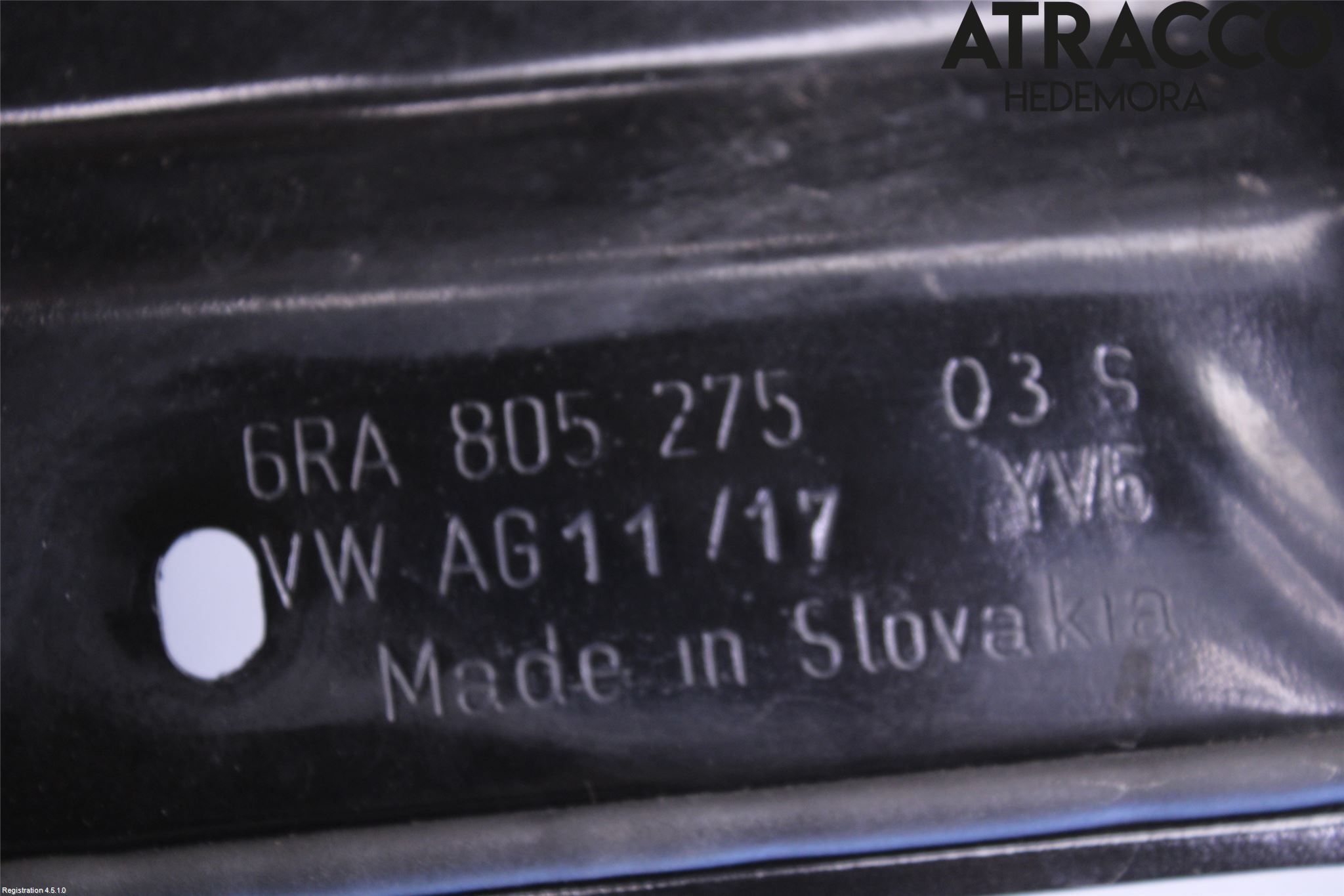 Skoda FABIA 15-21 Visker Deksel-Grill-Under Frr
