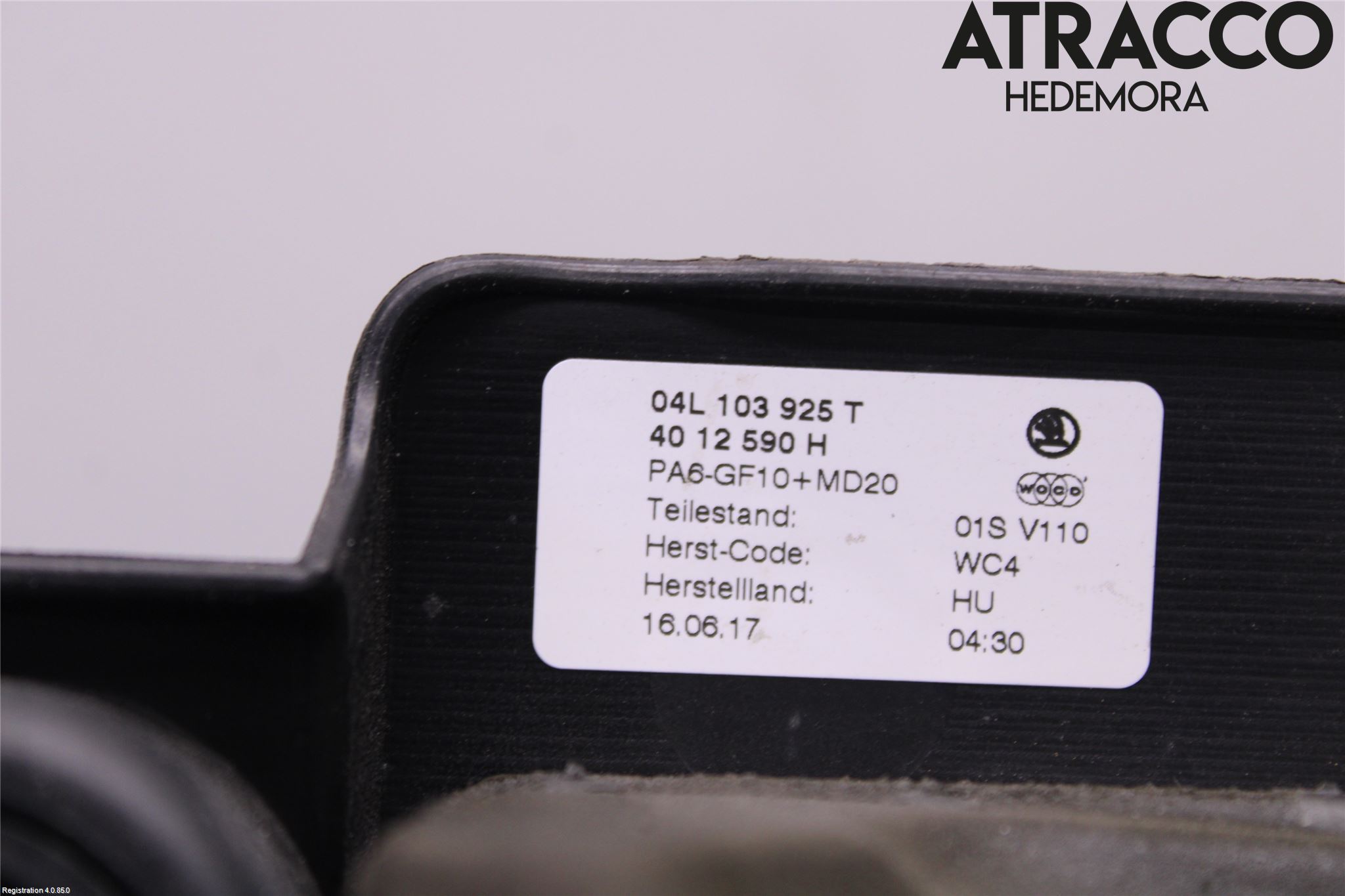 Skoda KODIAQ 17-24 Motor Deksel Over Motor