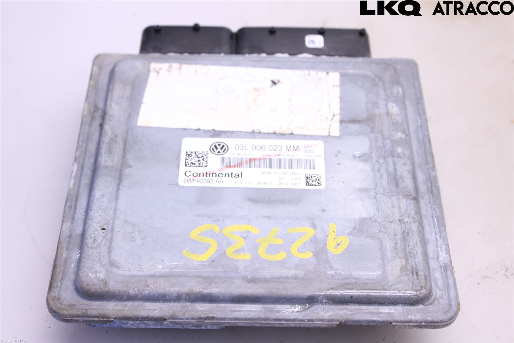 Volkswagen VW GOLF VI 09-13 Styreenhet Dieselpumpe