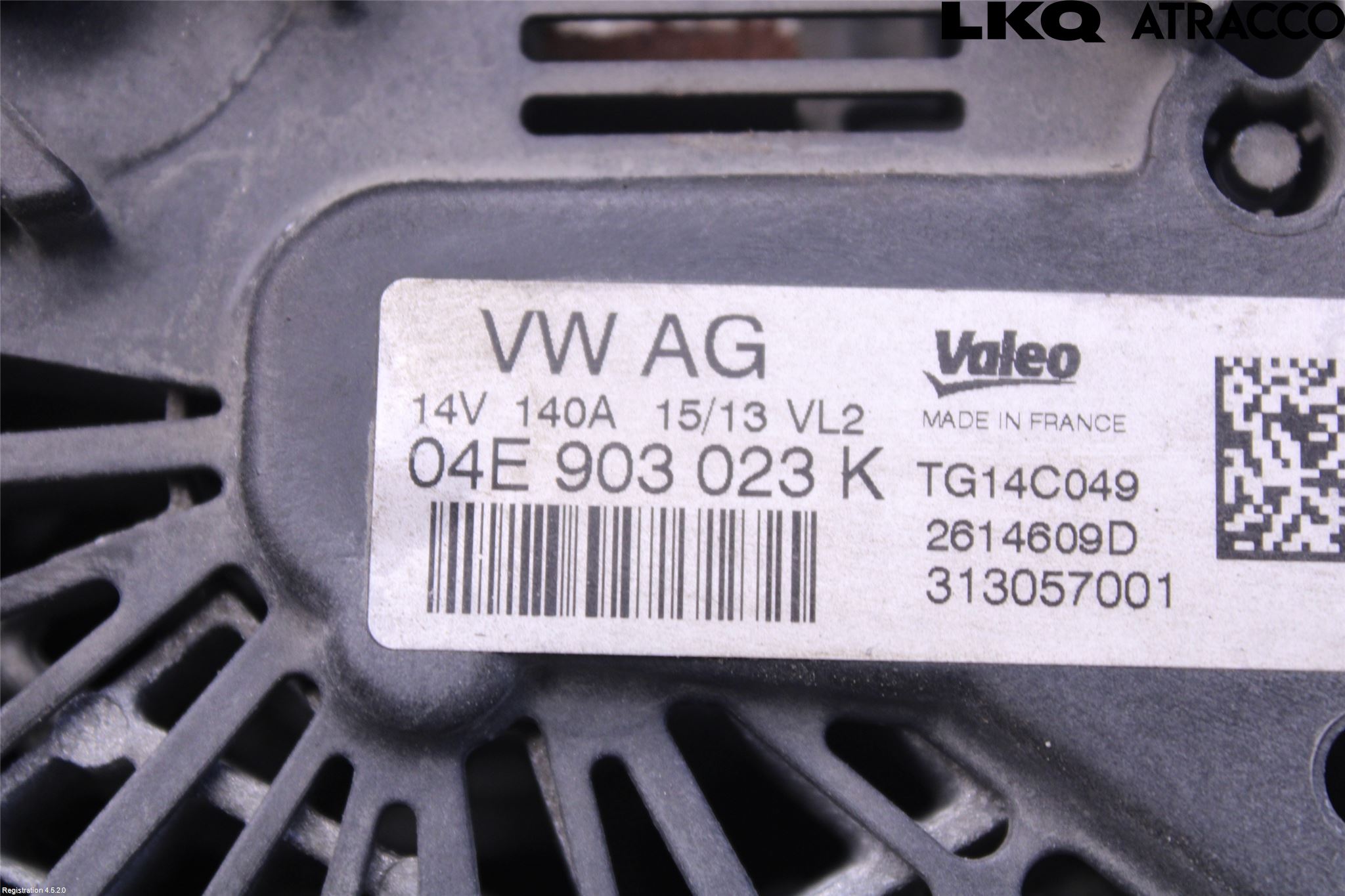 Volkswagen VW GOLF / E-GOLF VII 13-20 Dynamo