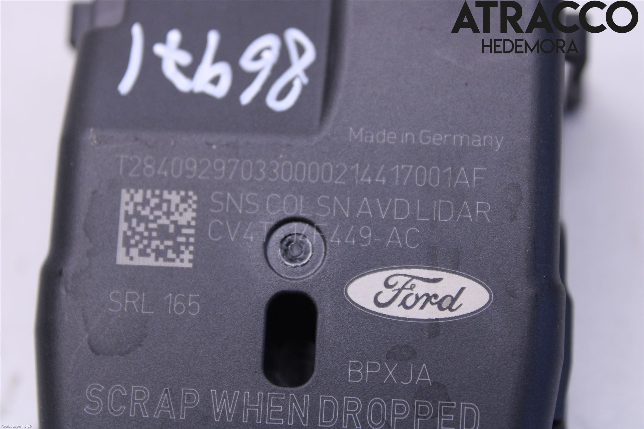 Ford KUGA 13-16 Sensor Kollisjonsbeskyttelse