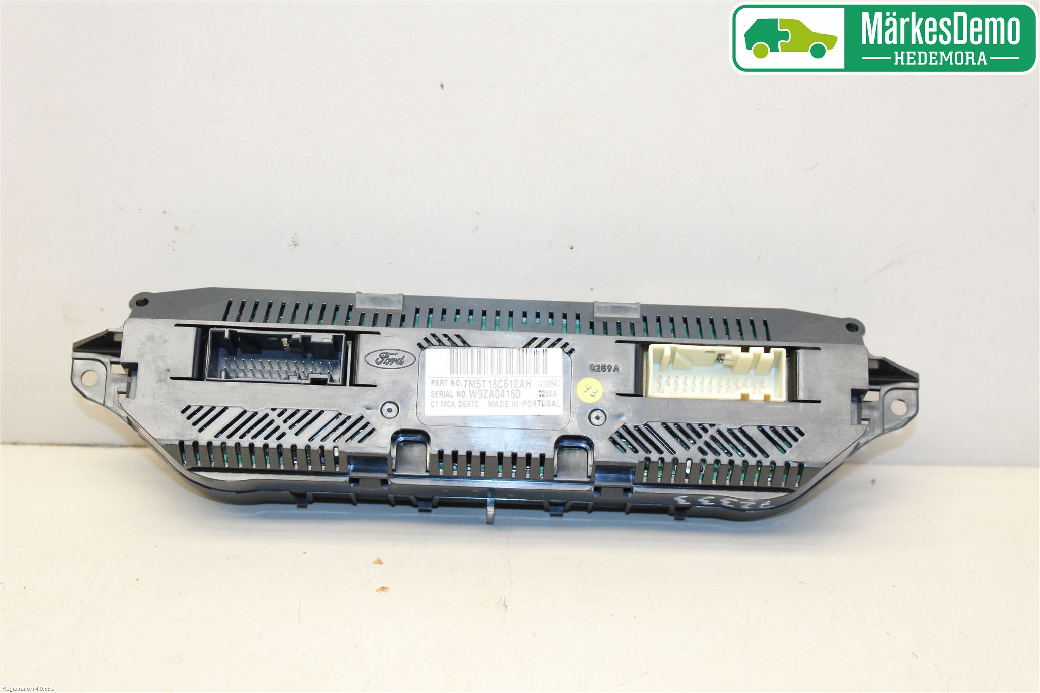Ford FOCUS 08-11 Varme Ac Betjening-Display