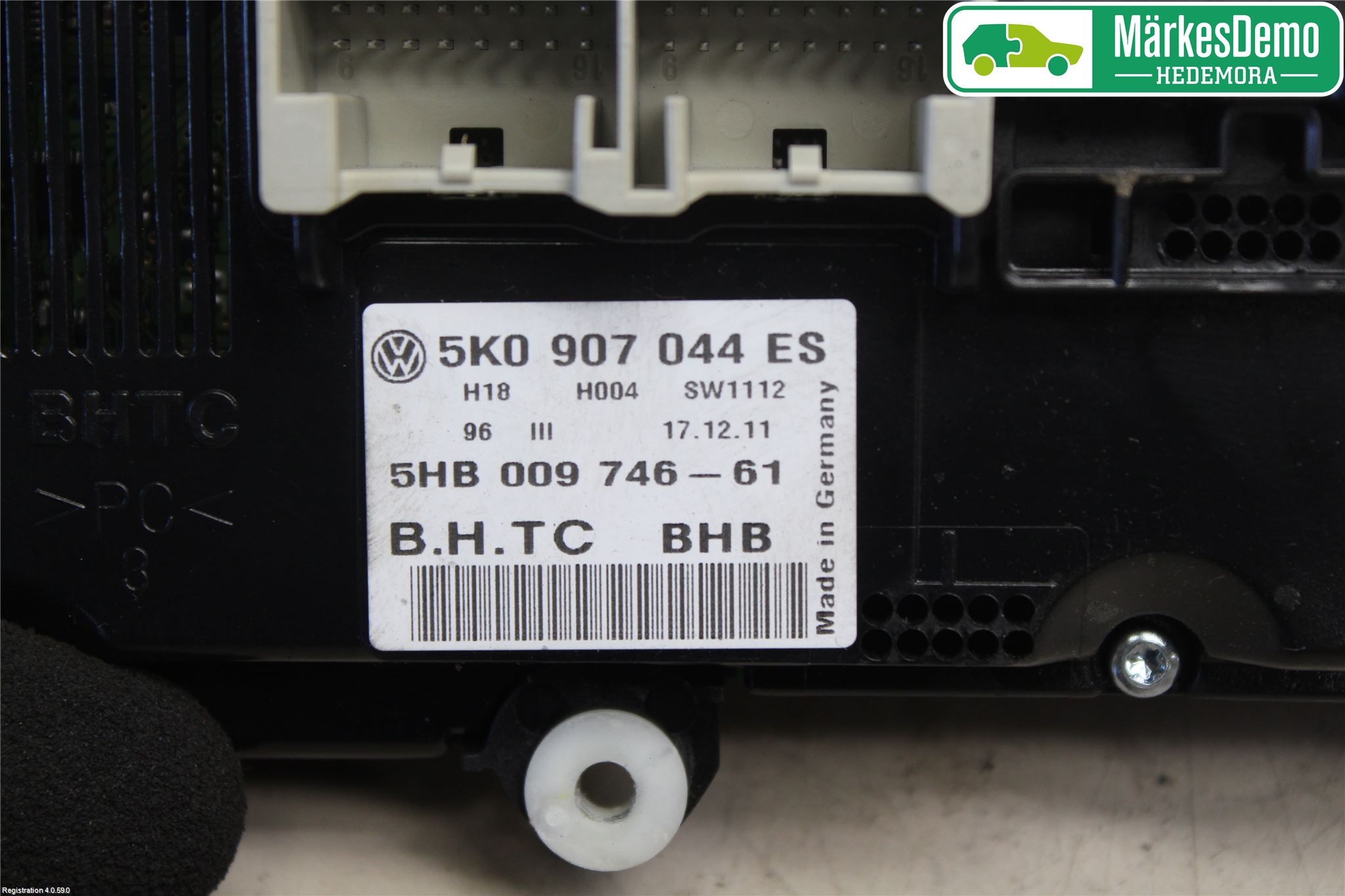 Volkswagen VW JETTA VI 11- Varme Ac Betjening-Display