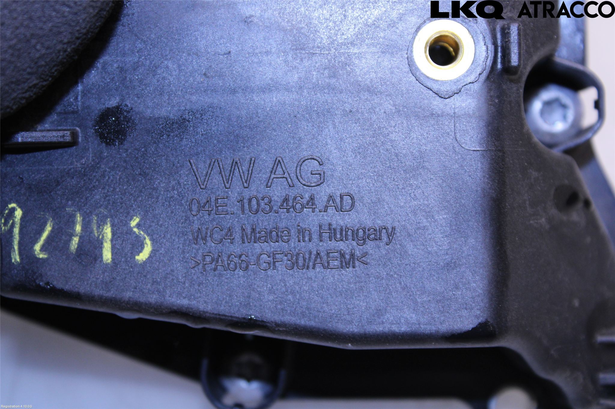 Audi A3/S3 8V 13-20 Veivhusventilasjon Slang - Rør