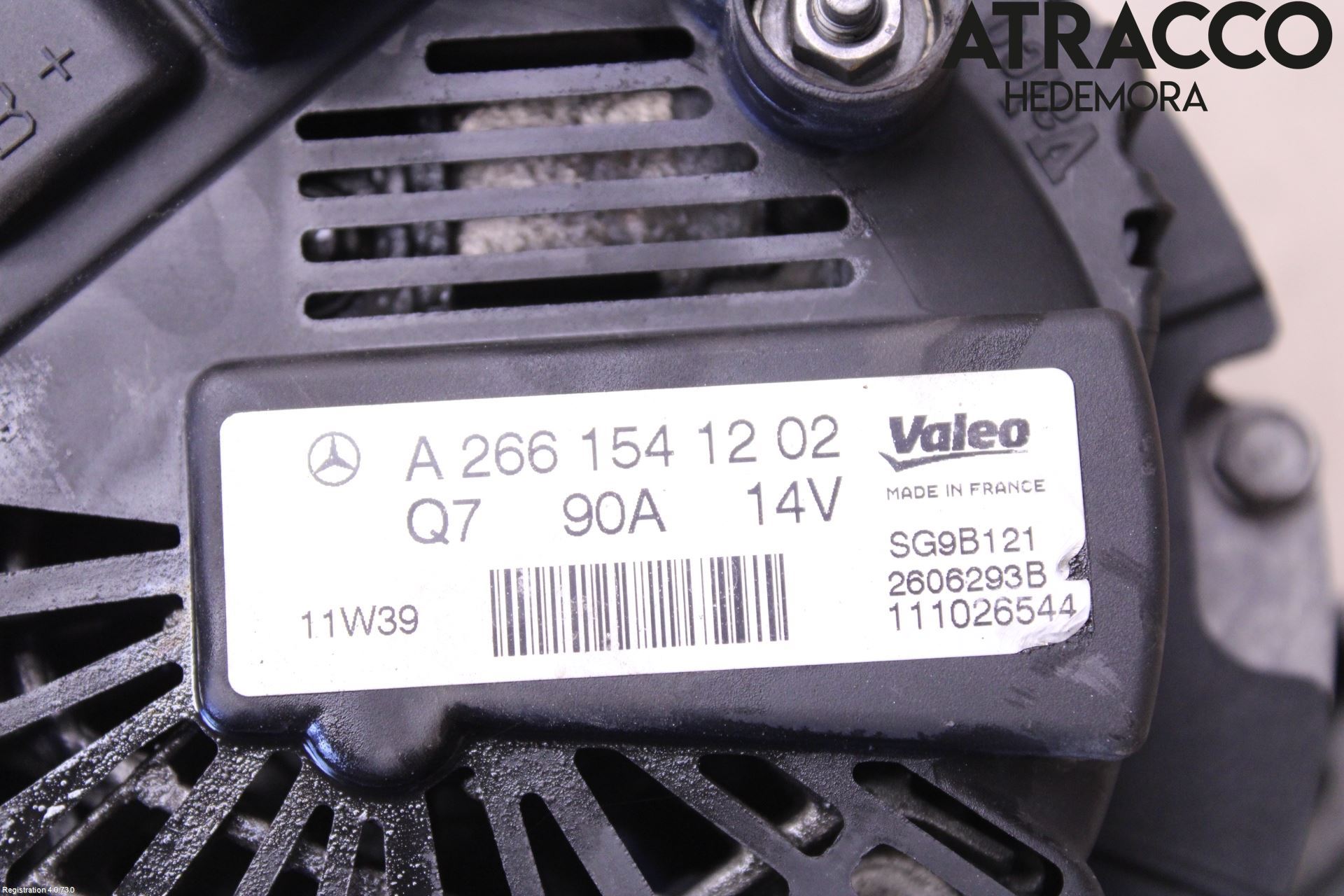 Mercedes-Benz MB A-KLASS (W169) 04-12 Dynamo