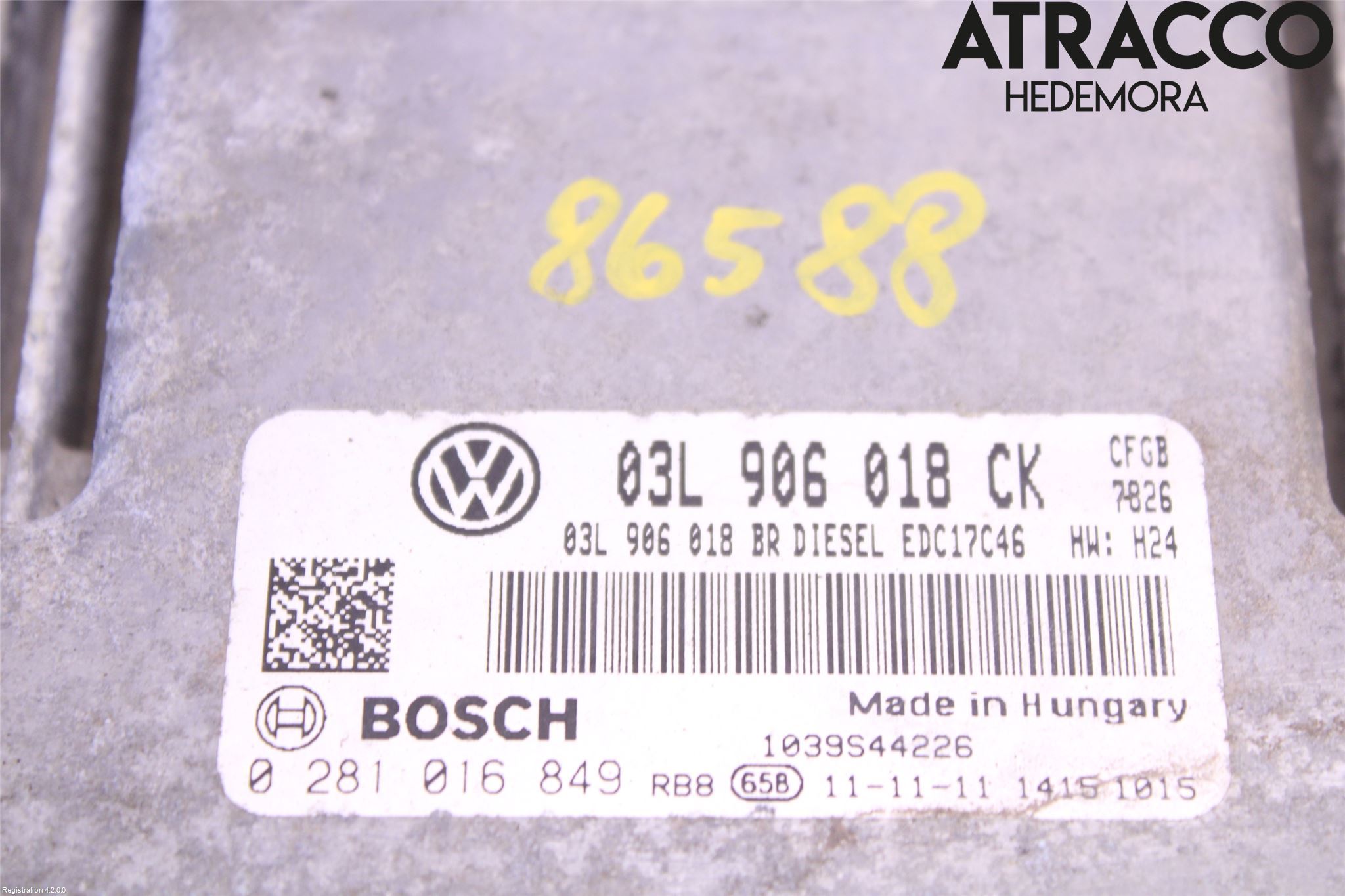 Skoda SUPERB 09-15 Styreenhet Dieselpumpe
