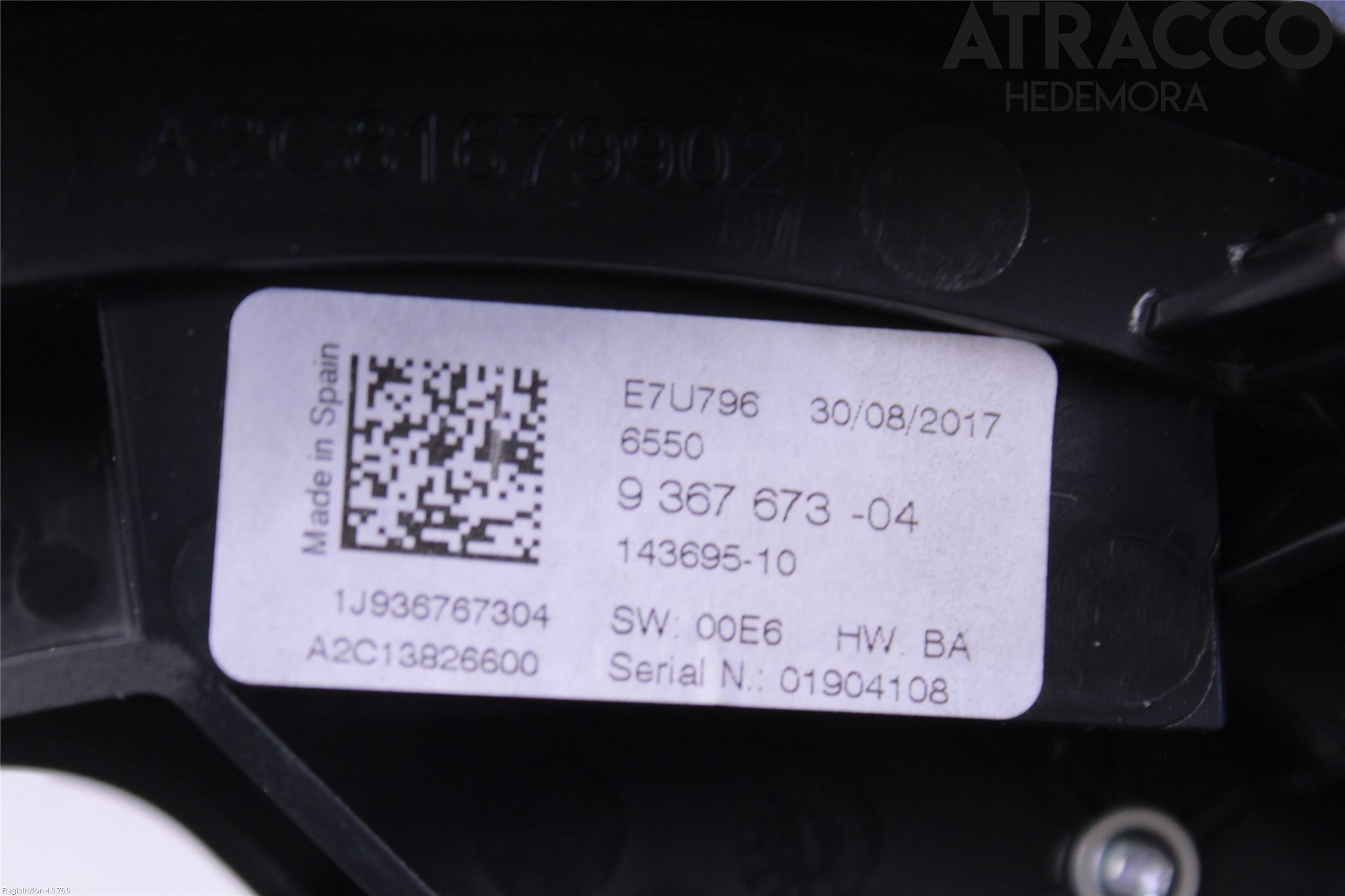 Mini ONE/COOPER 5DR F55 14-24 Innr Radio Ramme
