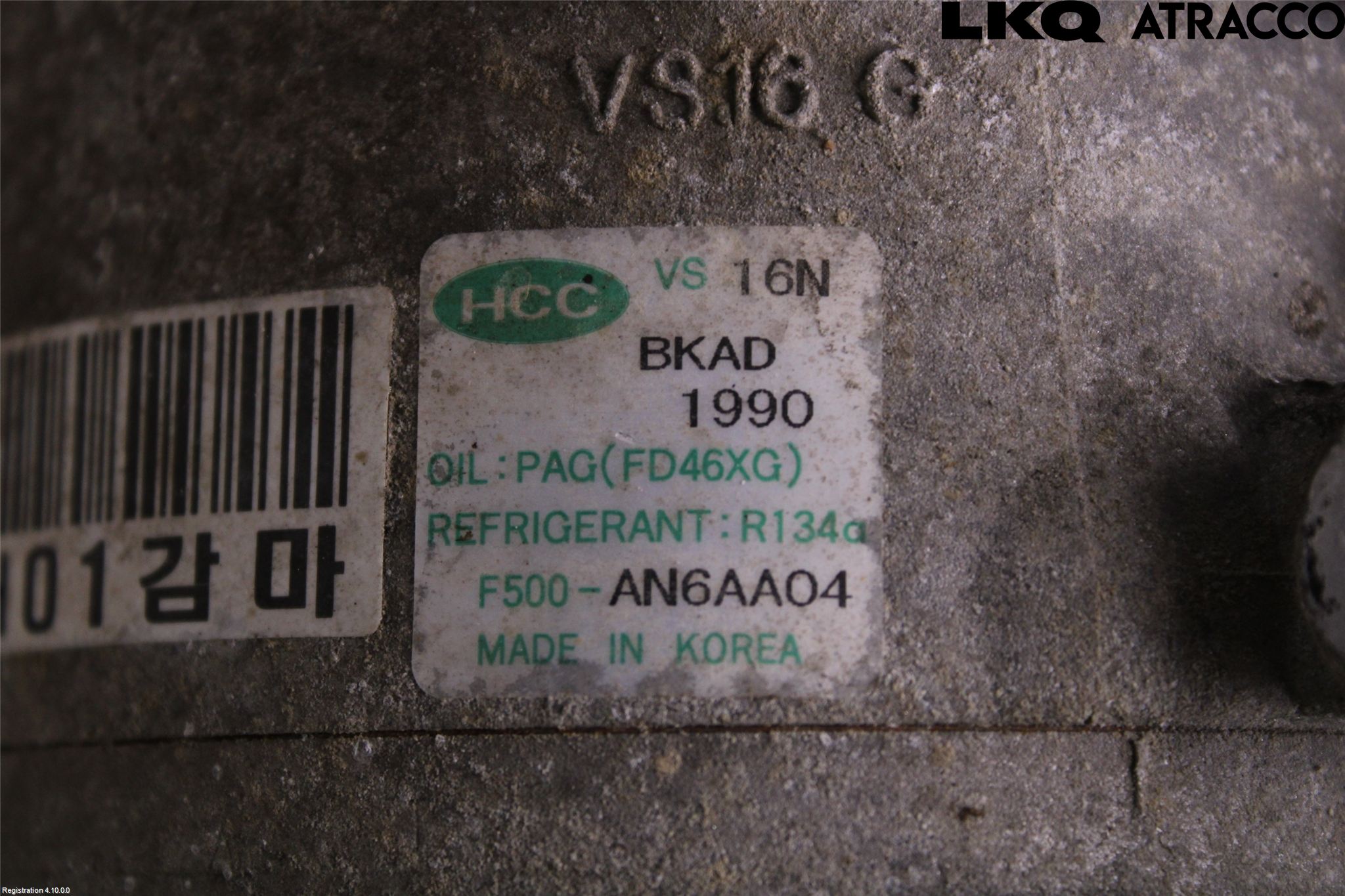 Kia CEED 06-12 Varme Ac Kompressor