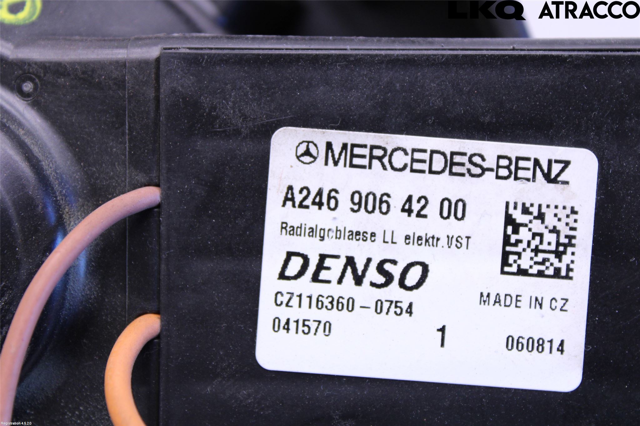 Mercedes-Benz MB CLA-KLASS (C117/X117) 13-19 Varme Ac Varmeapparatvifte
