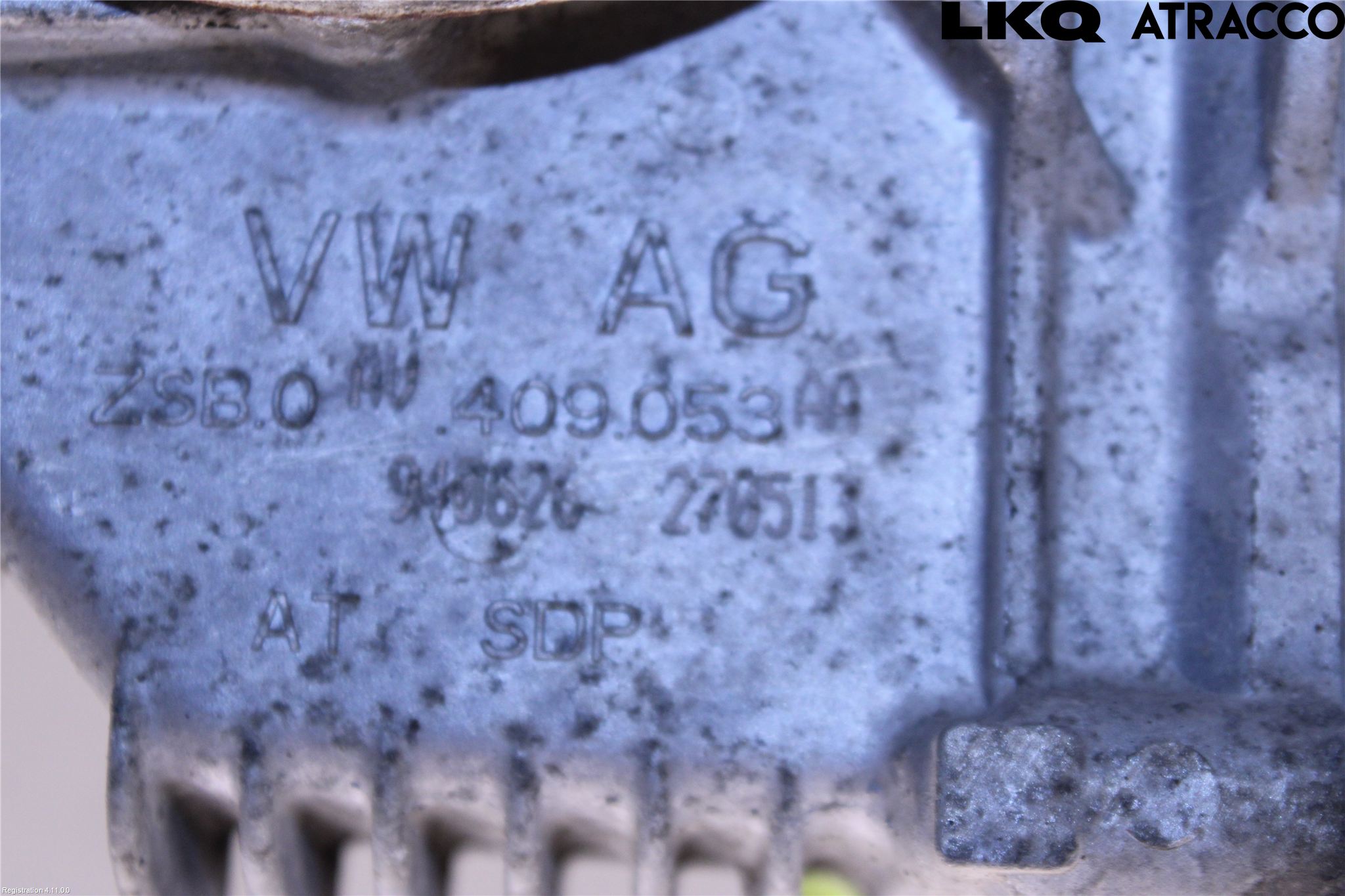 Volkswagen VW PASSAT 11-14 Gearkasse Fordelingskasse