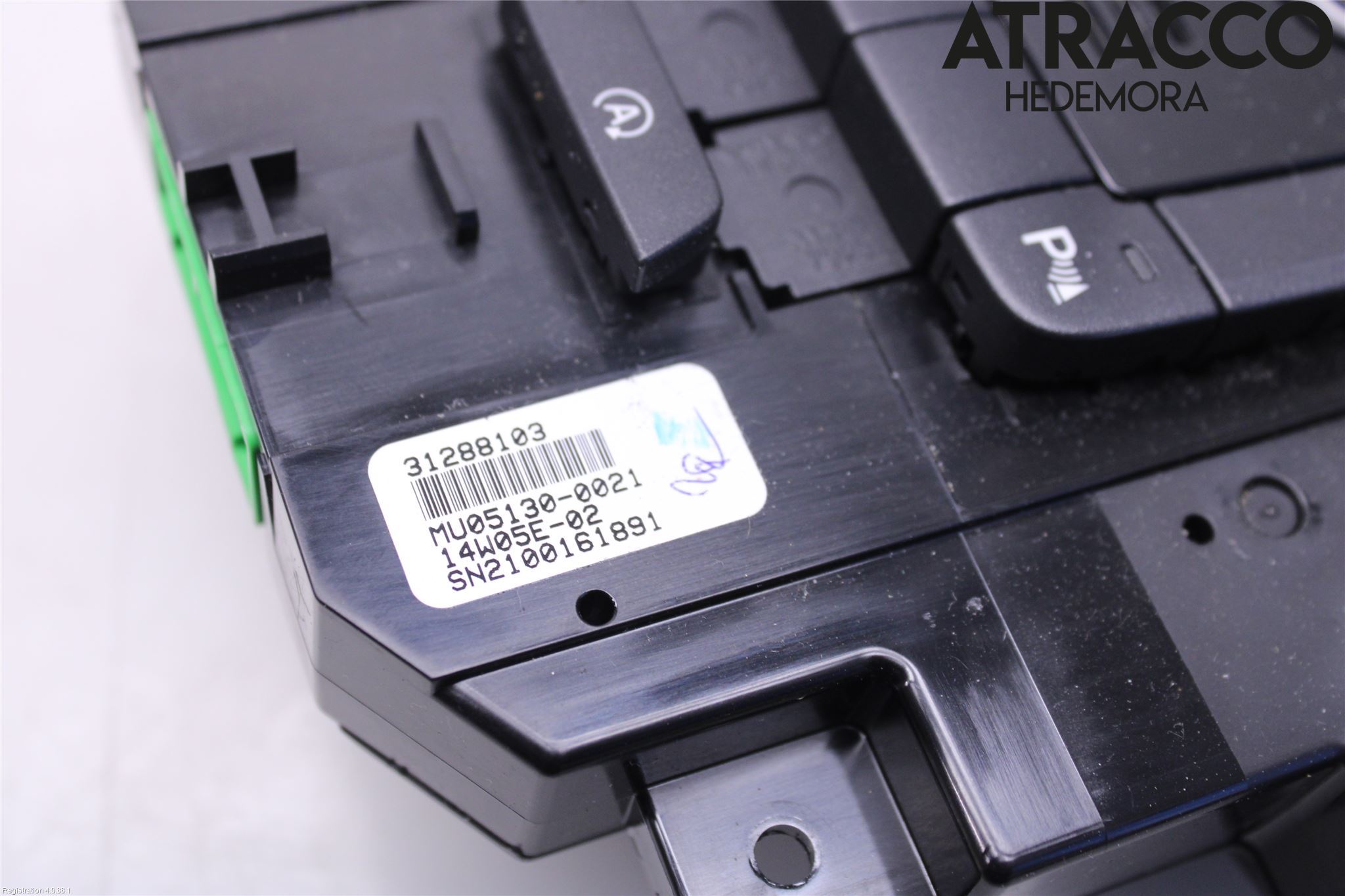 Volvo V40 12-19 Varme Ac Betjening-Display