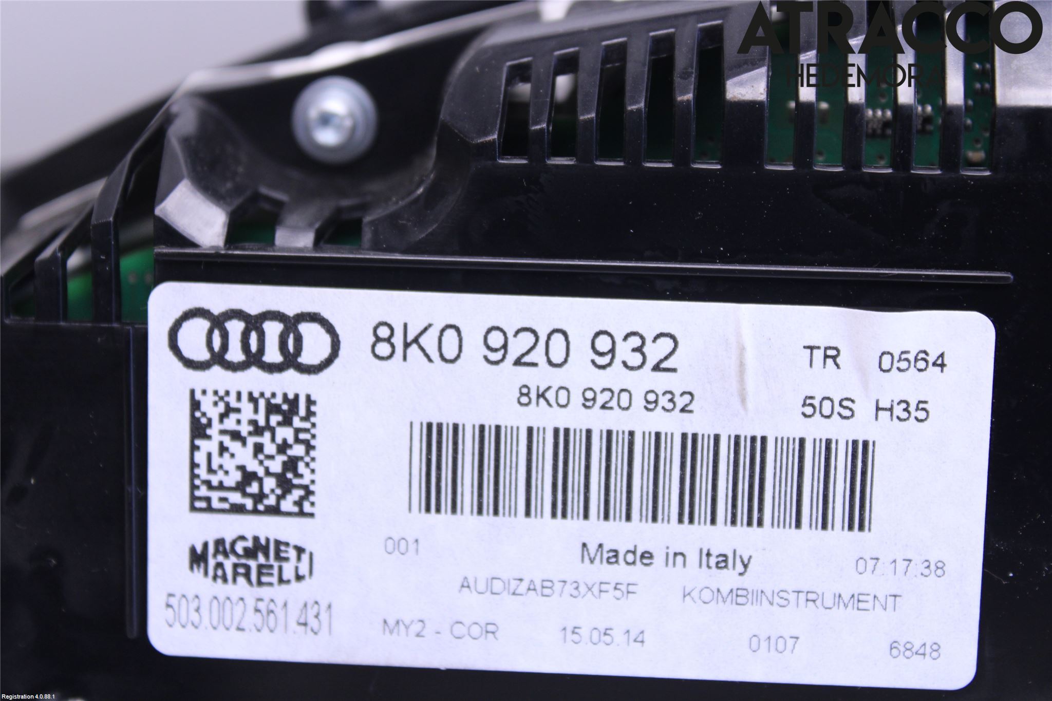Audi A4 12-15 Instr Kombinert
