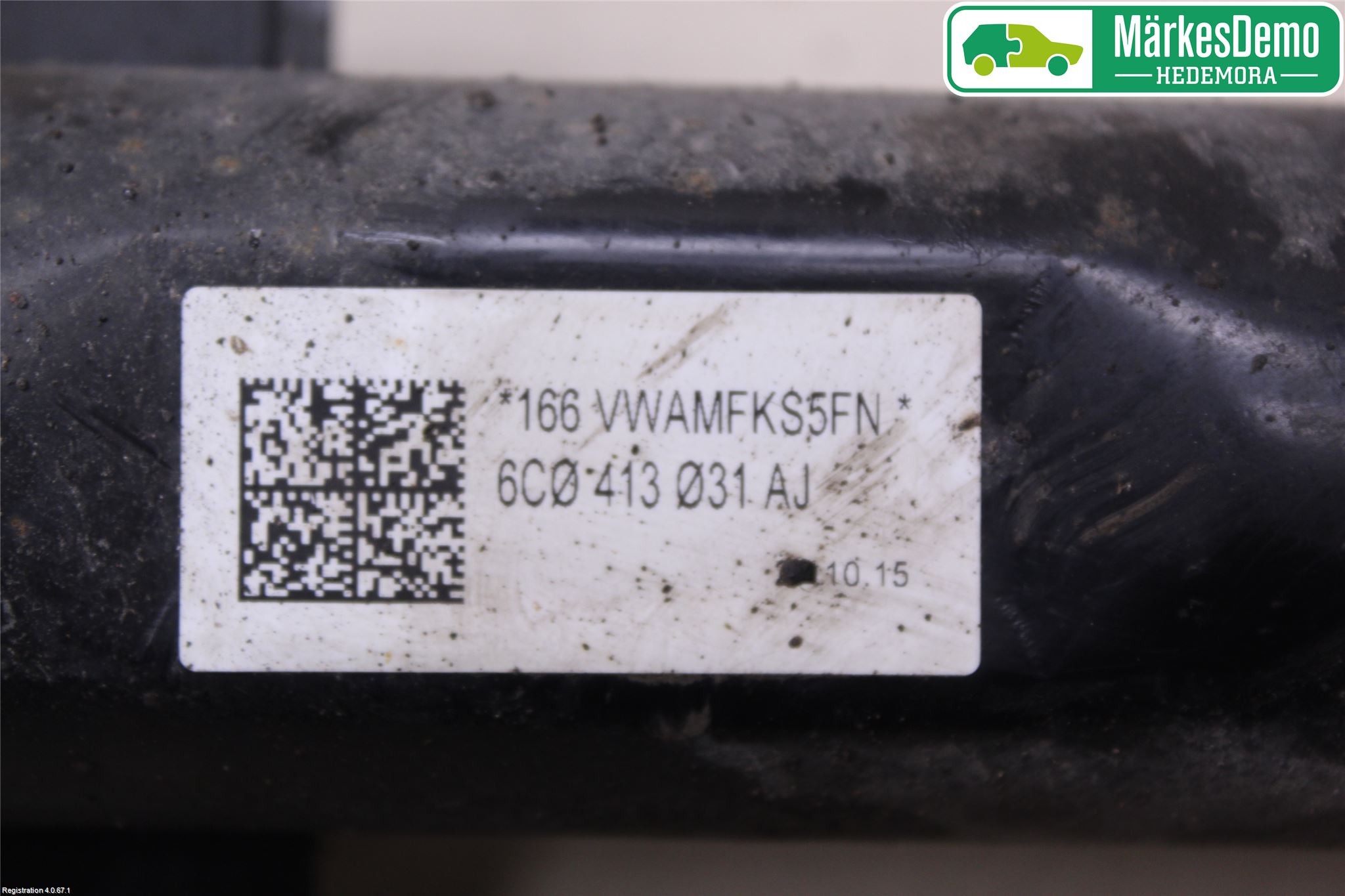 Volkswagen VW POLO 10-17 Fjærbein Foran Venstre