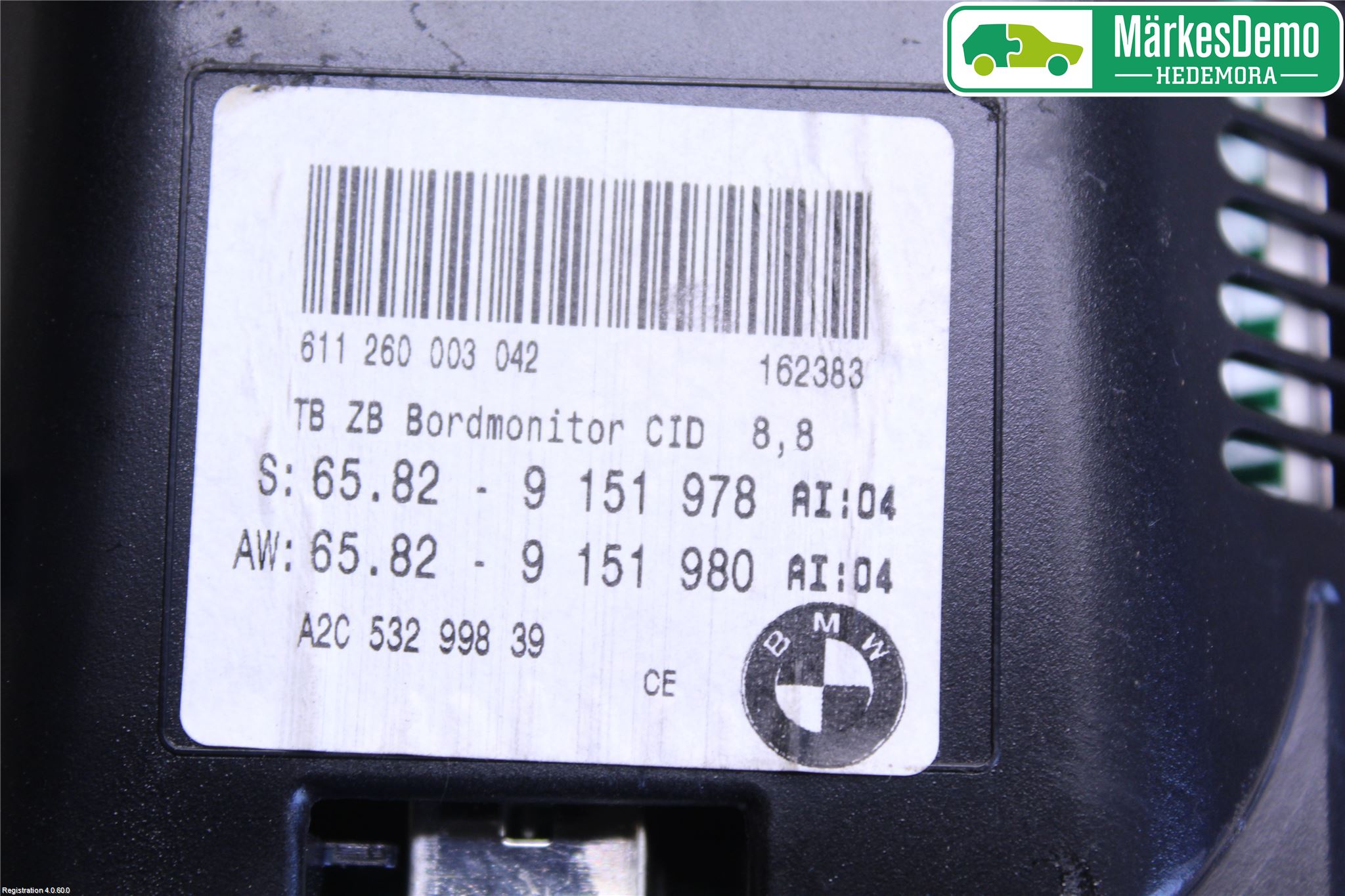 BMW 5 E60/61 Sed/Tou 02-10 Kjørecomputer