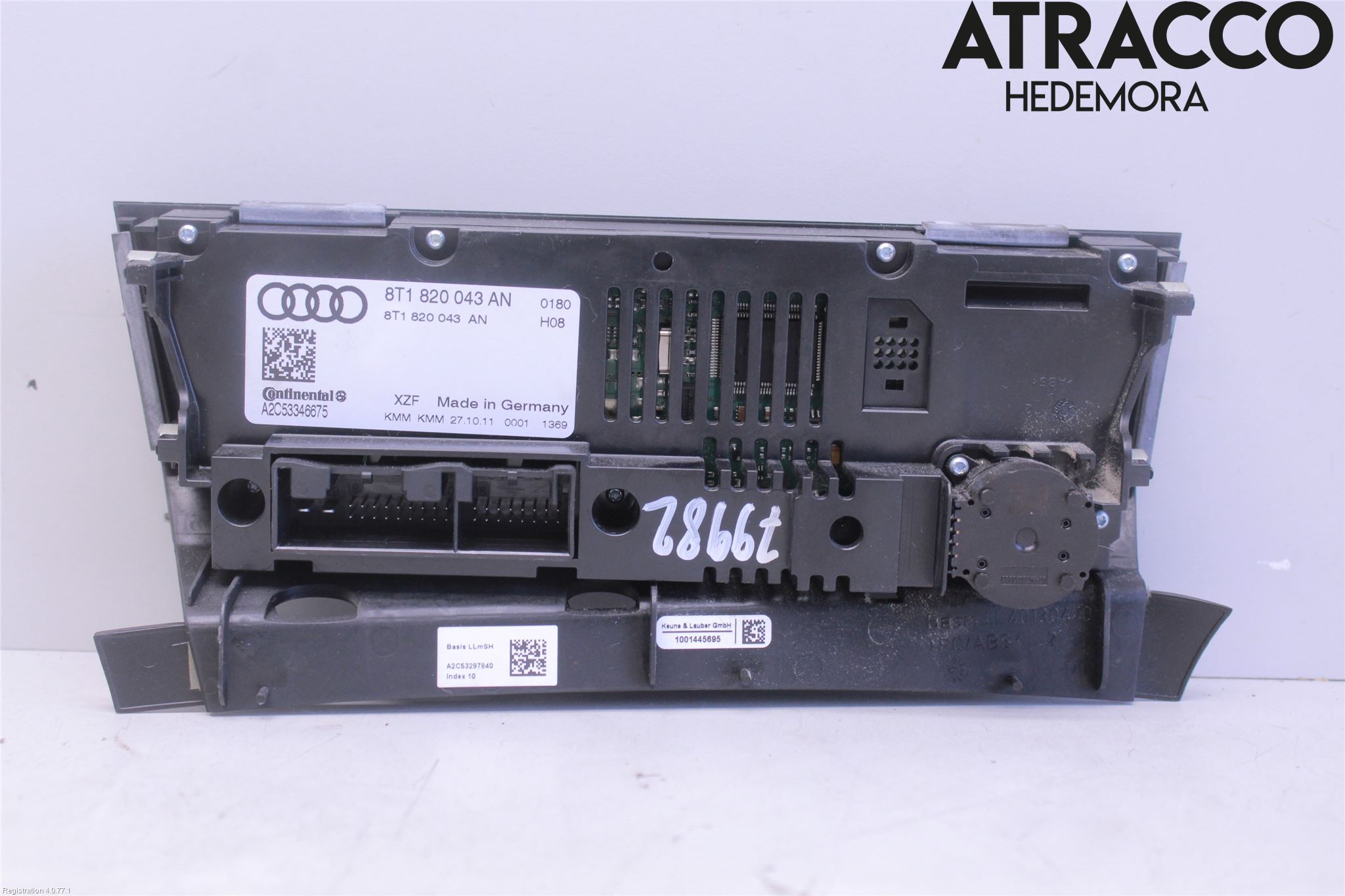 Audi Q5 09-16 Varme Ac Betjening-Display