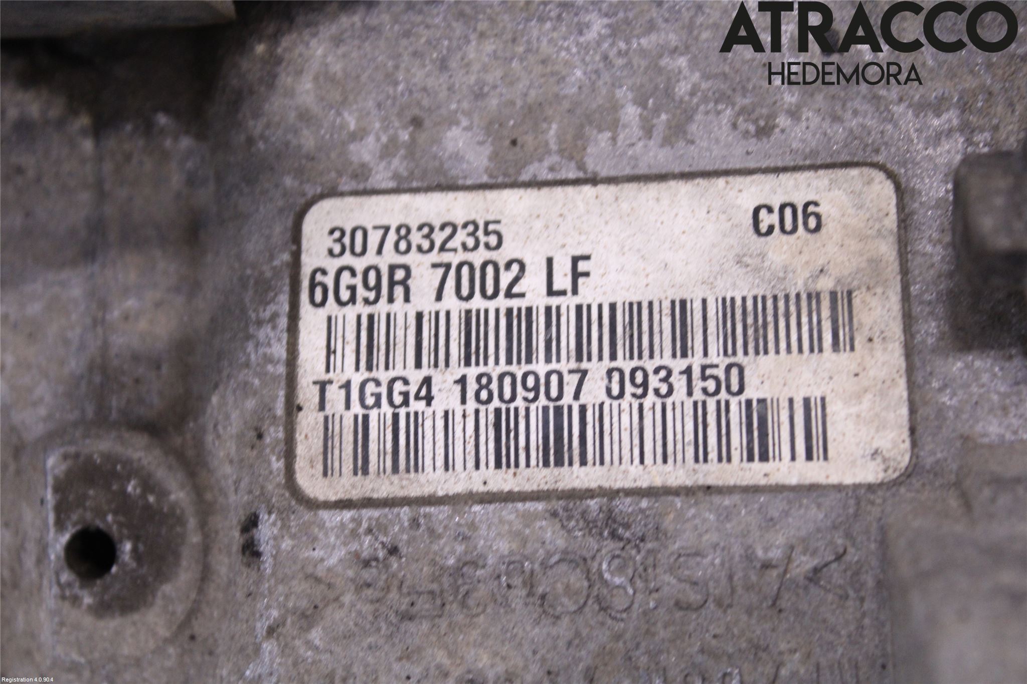 Volvo V70 08-13 Gearkasse 5 Trinn