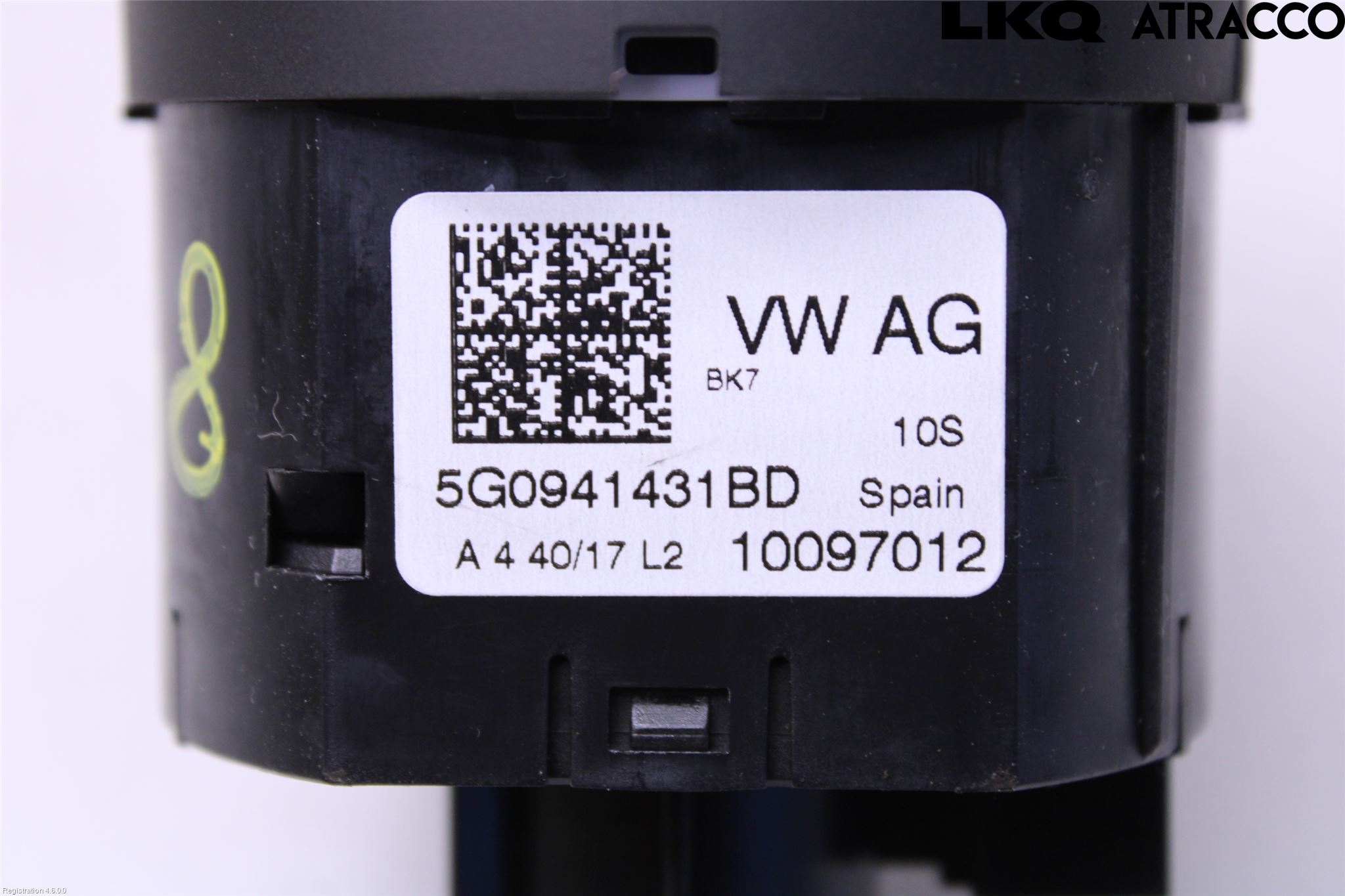 Volkswagen VW GOLF / E-GOLF VII 13-20 Bryter Hovedlys