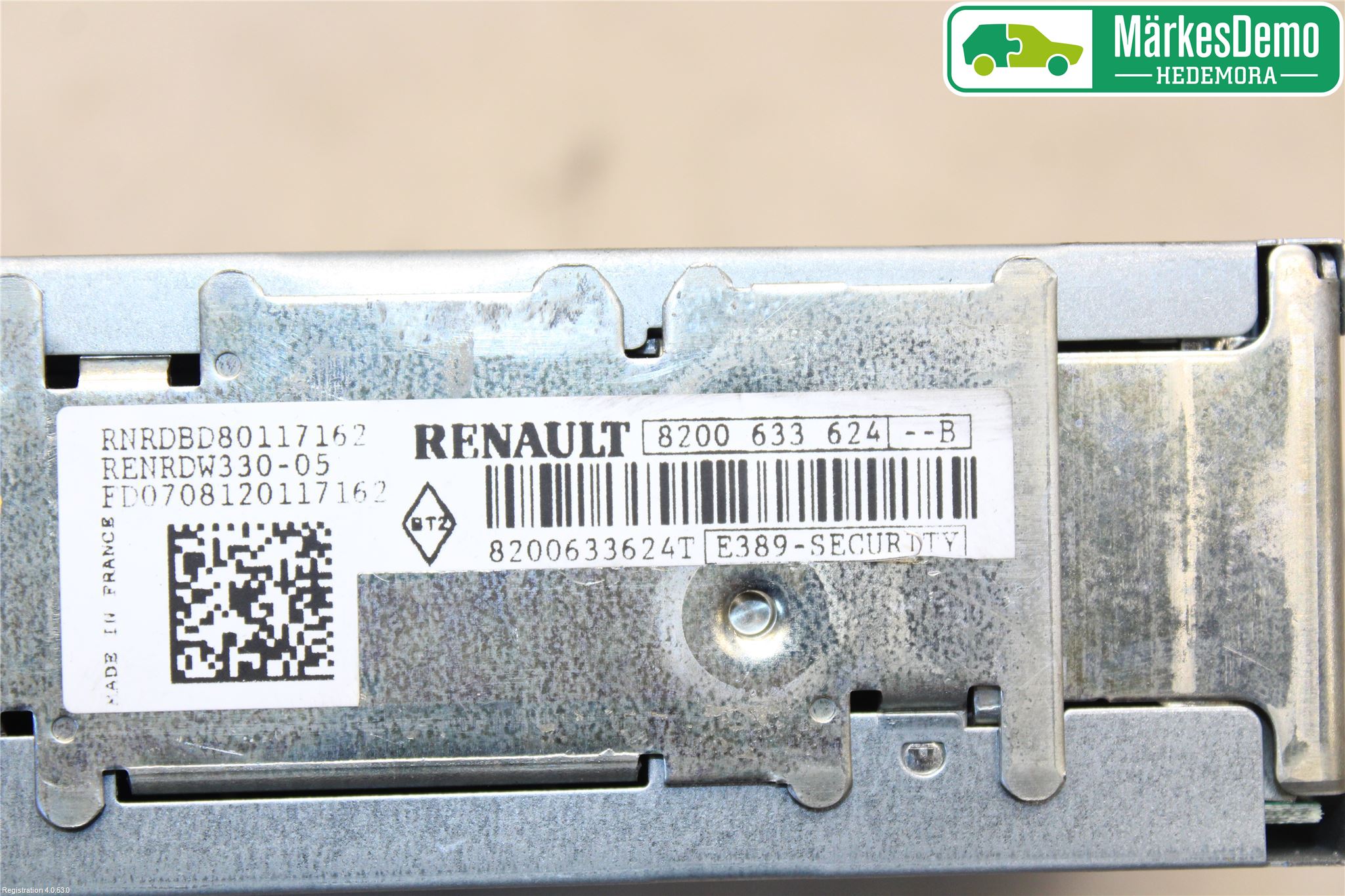 Renault CLIO III  06-09 Stereo Radio Med Cd