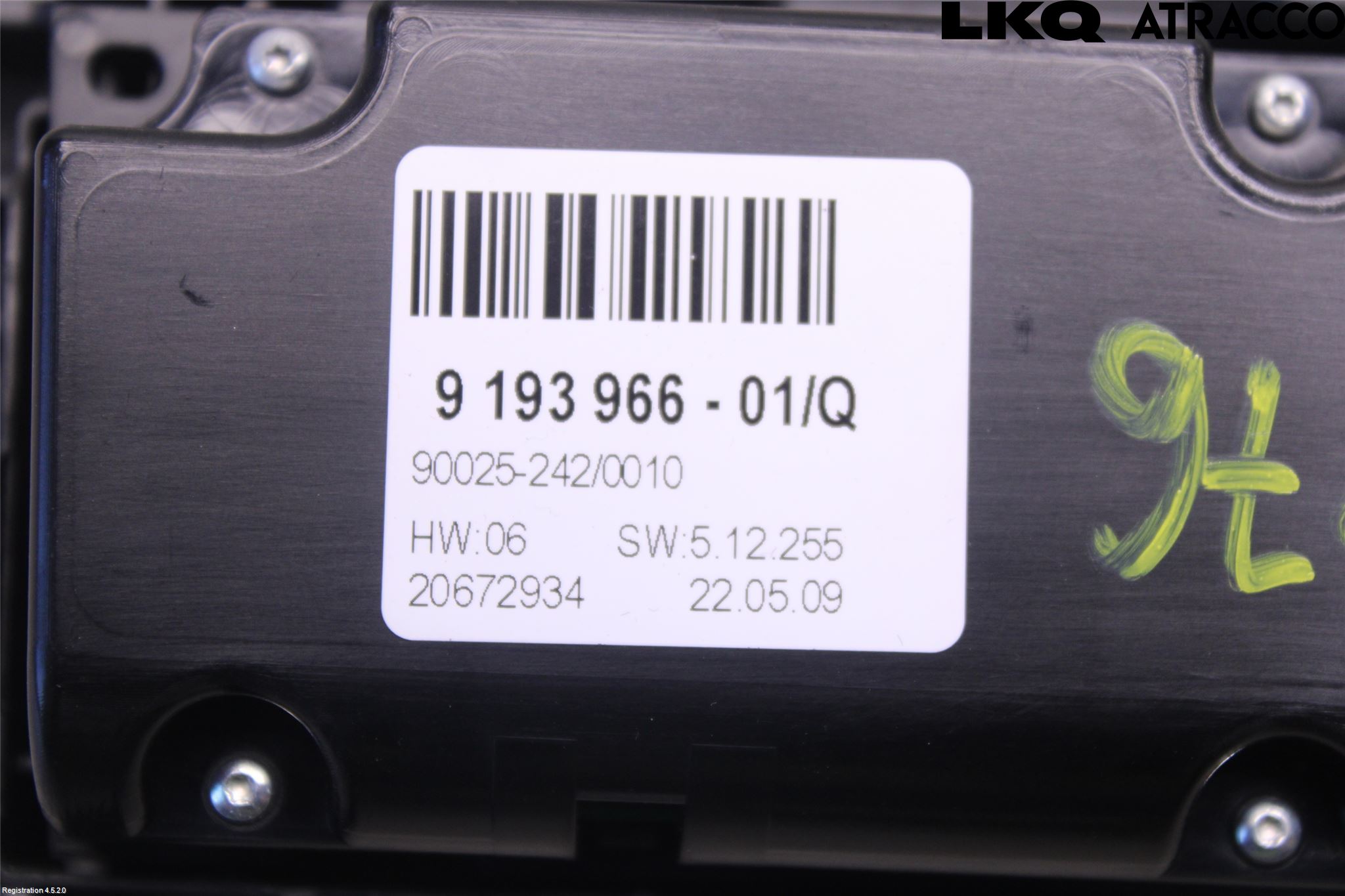 BMW X5 E70 07-13 Varme Ac Betjening-Display