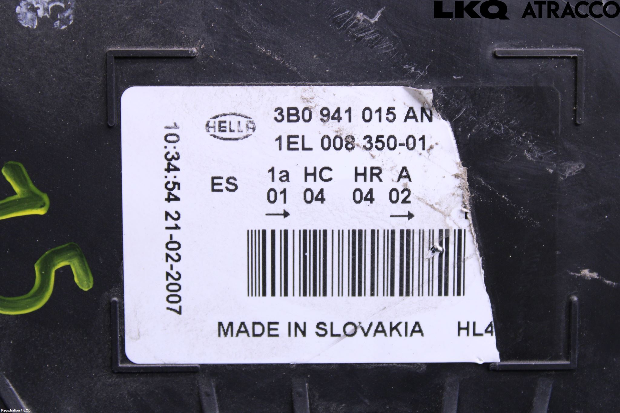 Volkswagen VW PASSAT 01-05 Frontlykt Venstre