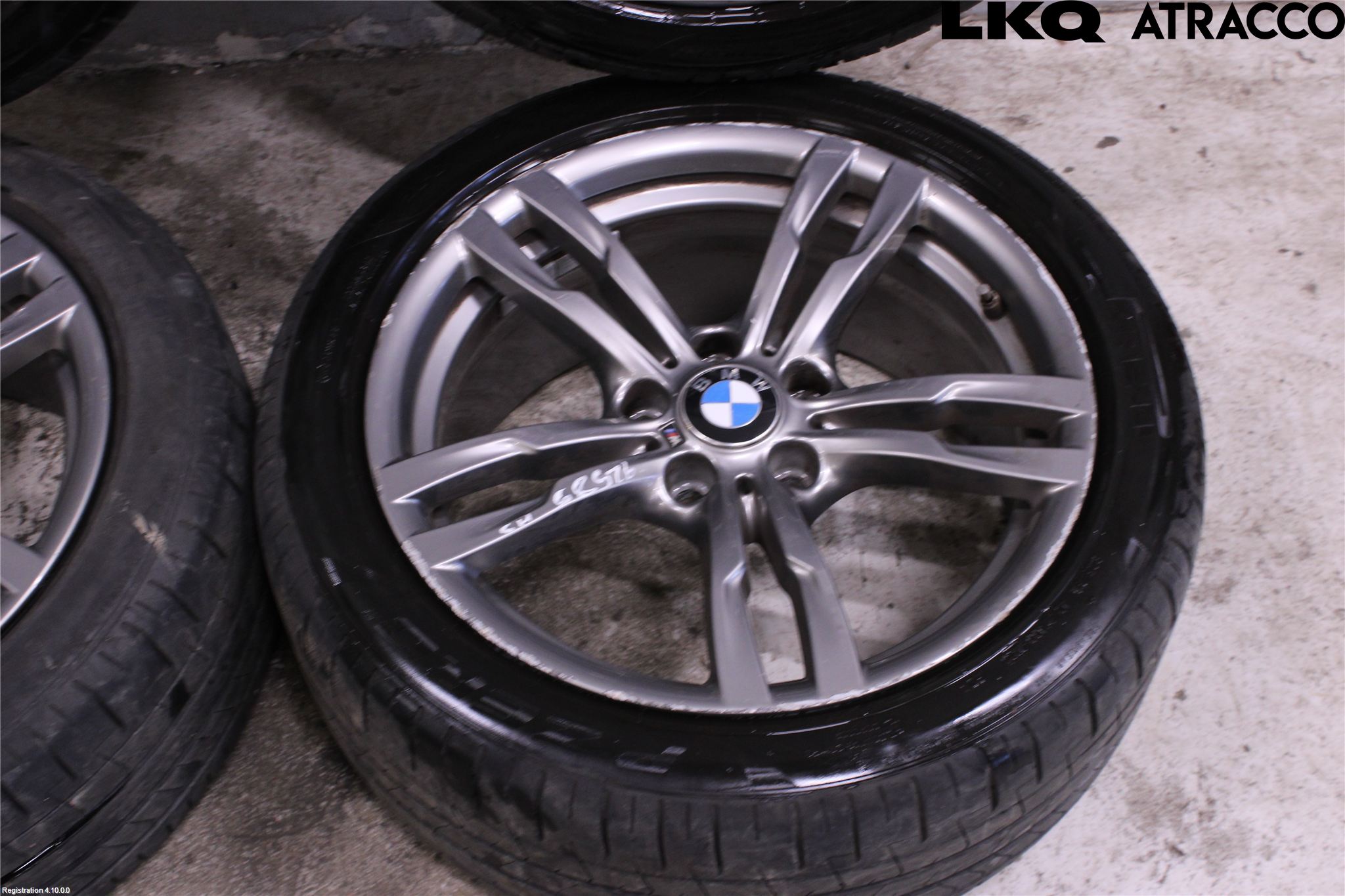 BMW 3 F30/F31/F80 12-19 Dekk Sommer På Alu Felg 4Stk