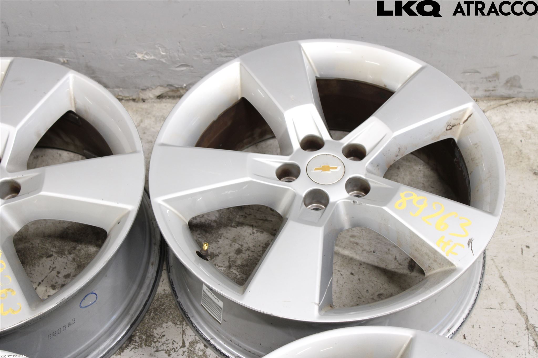 Chevrolet TRAX Felg Aluminium Sett 4Stk
