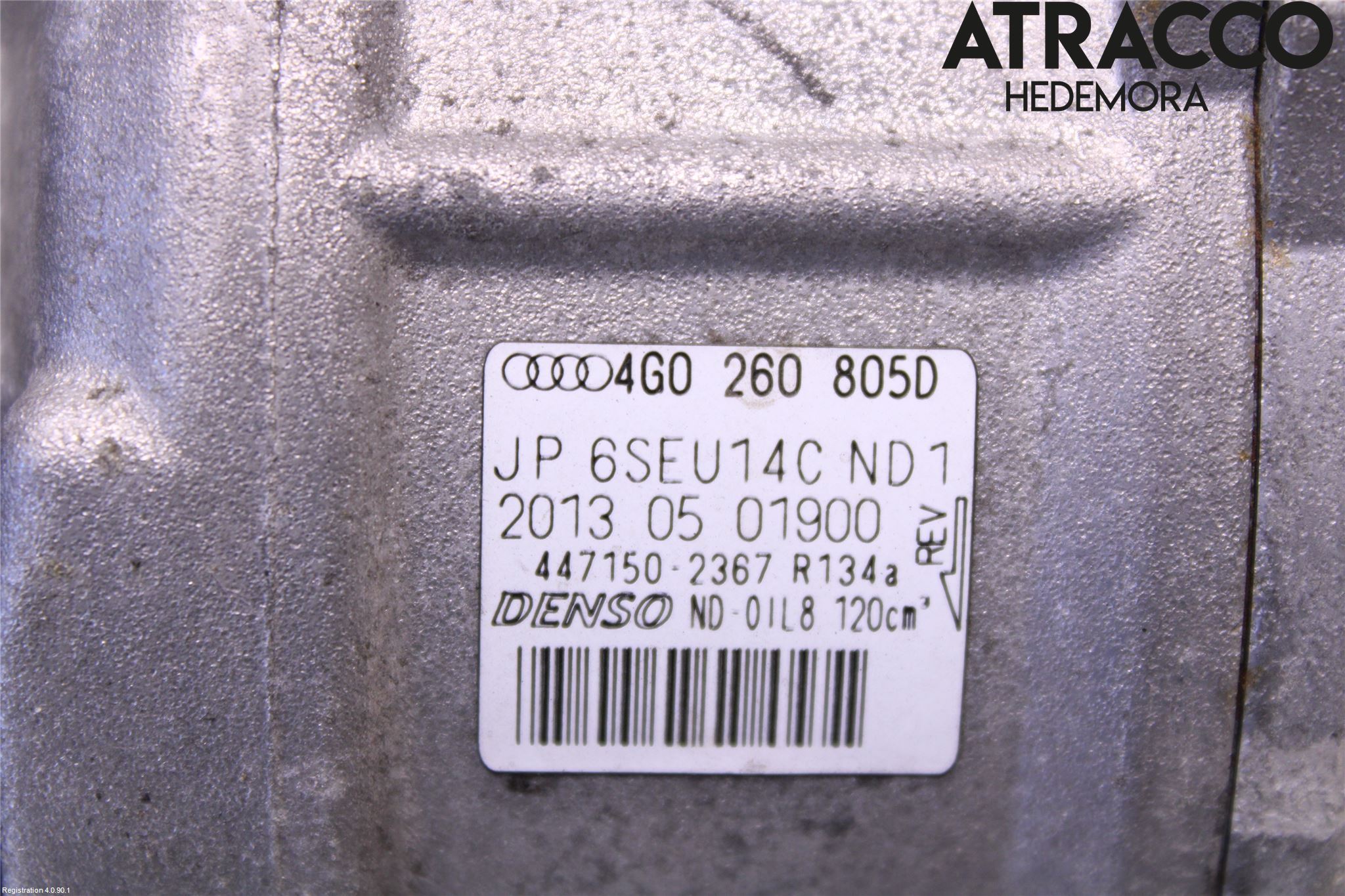 Audi A6/S6 4G 11-18 Varme Ac Kompressor