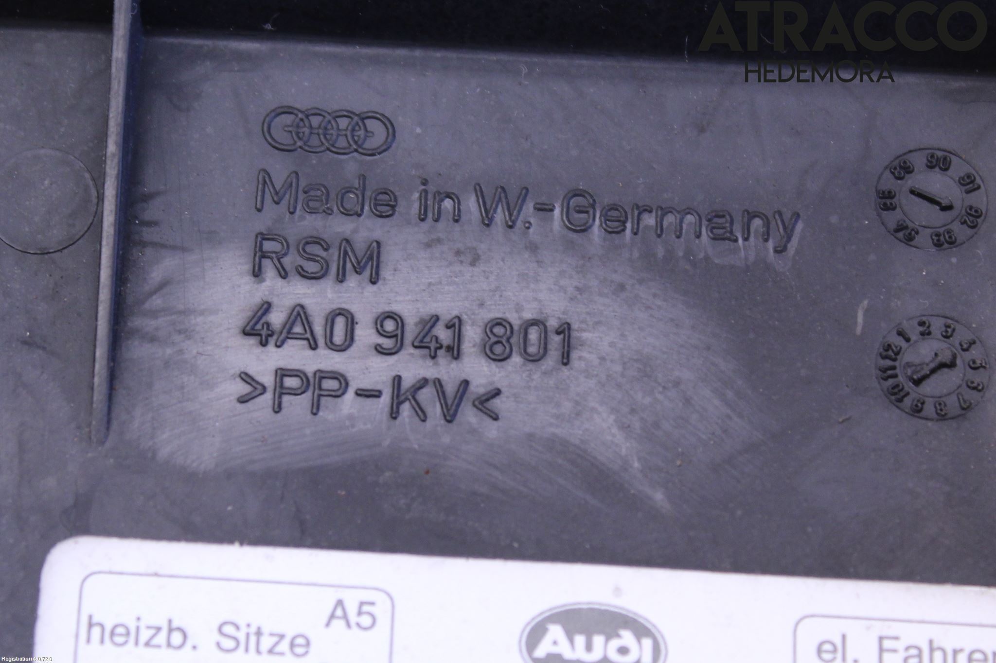 Audi 100/S4     91-94 Sikringsboks - Elsentral Lokk