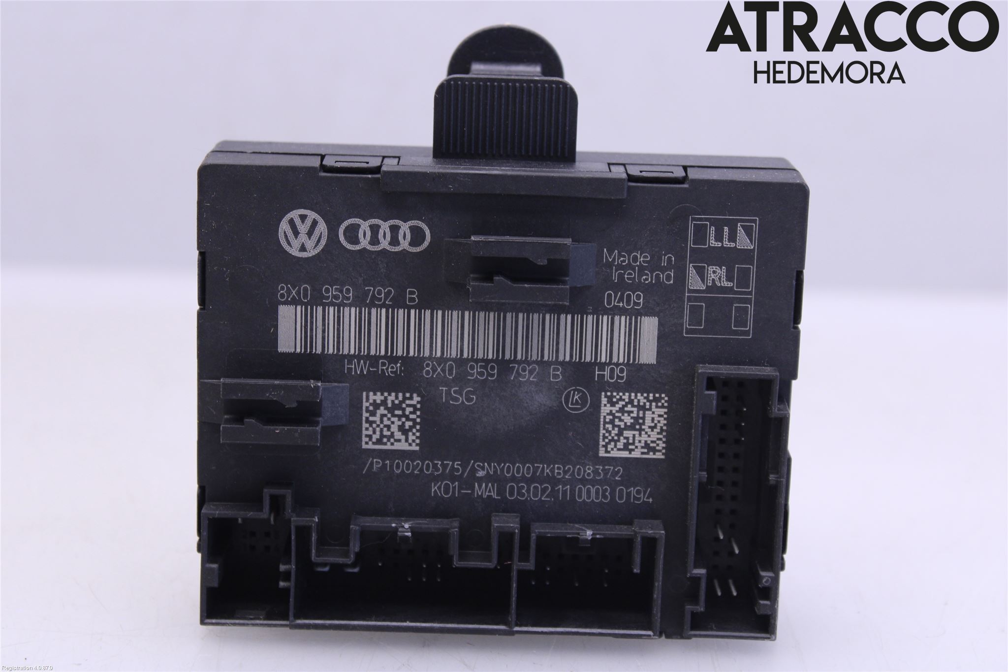 Audi A1/S1 11-18 Styreenhet Dør