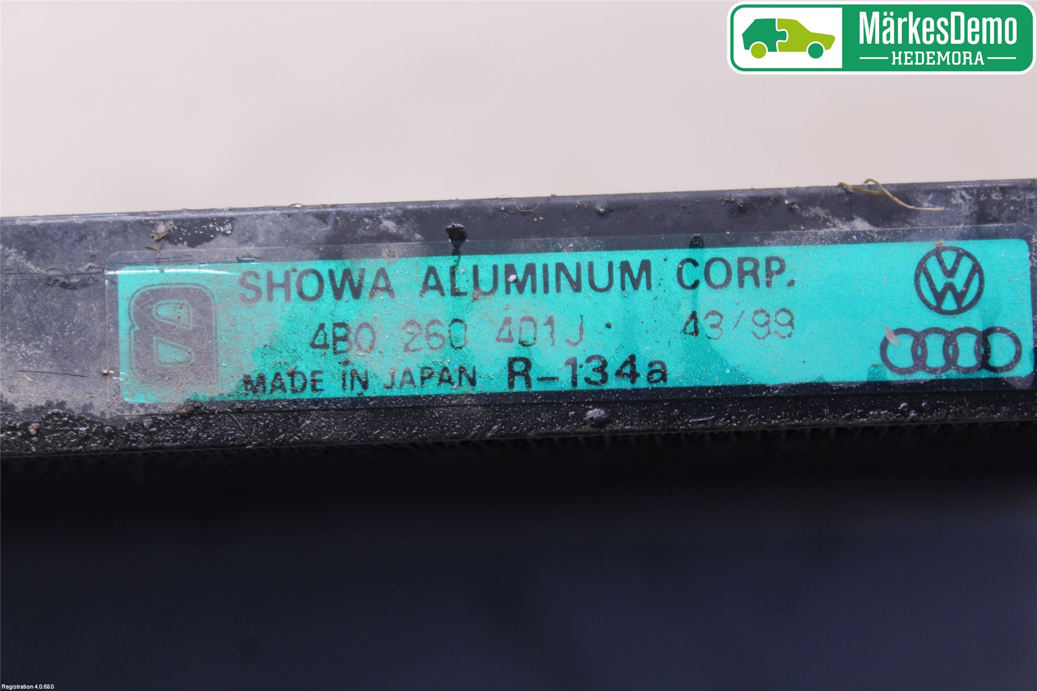 Audi A6/S6     97-05 Varme Ac Kondenser-Kjøler