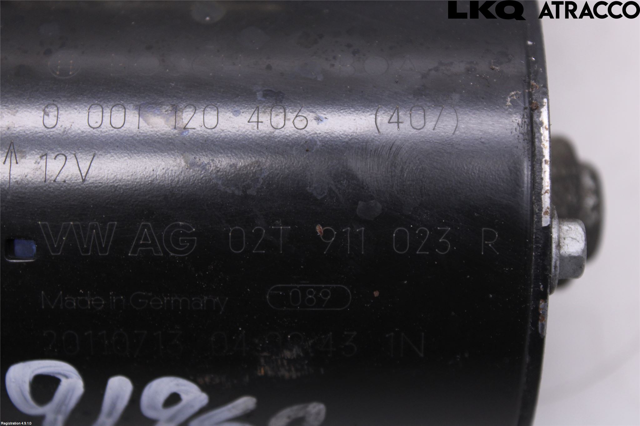 Volkswagen VW POLO 10-17 Startmotor