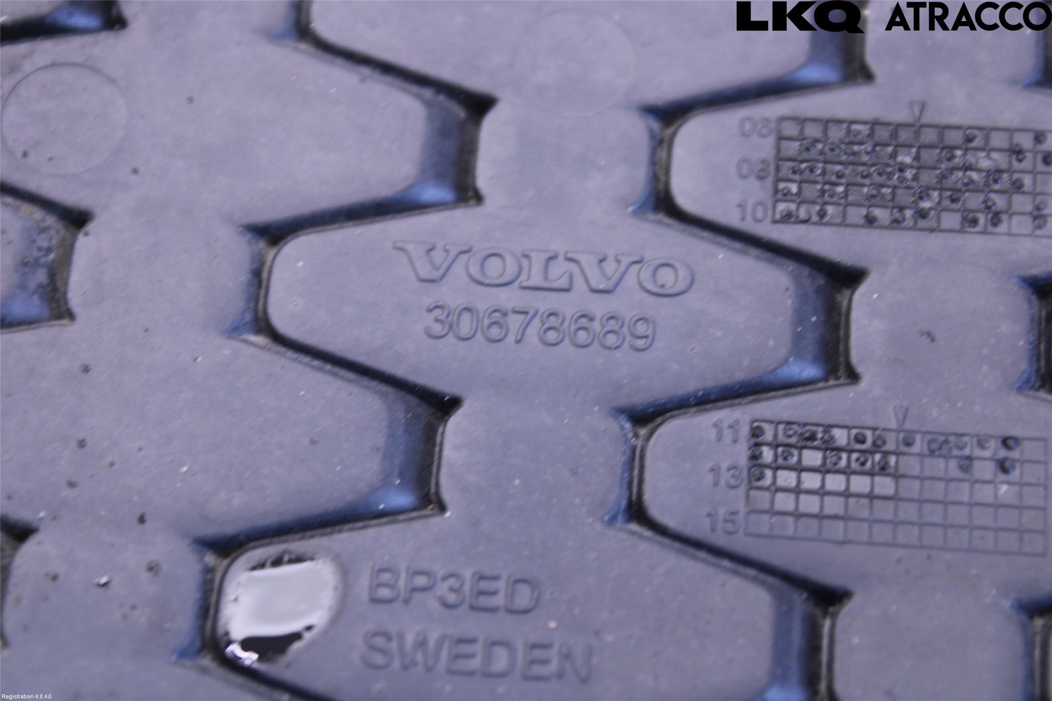 Volvo XC70 08-13 Frontlykt Kurve-Tåkelys Ramme