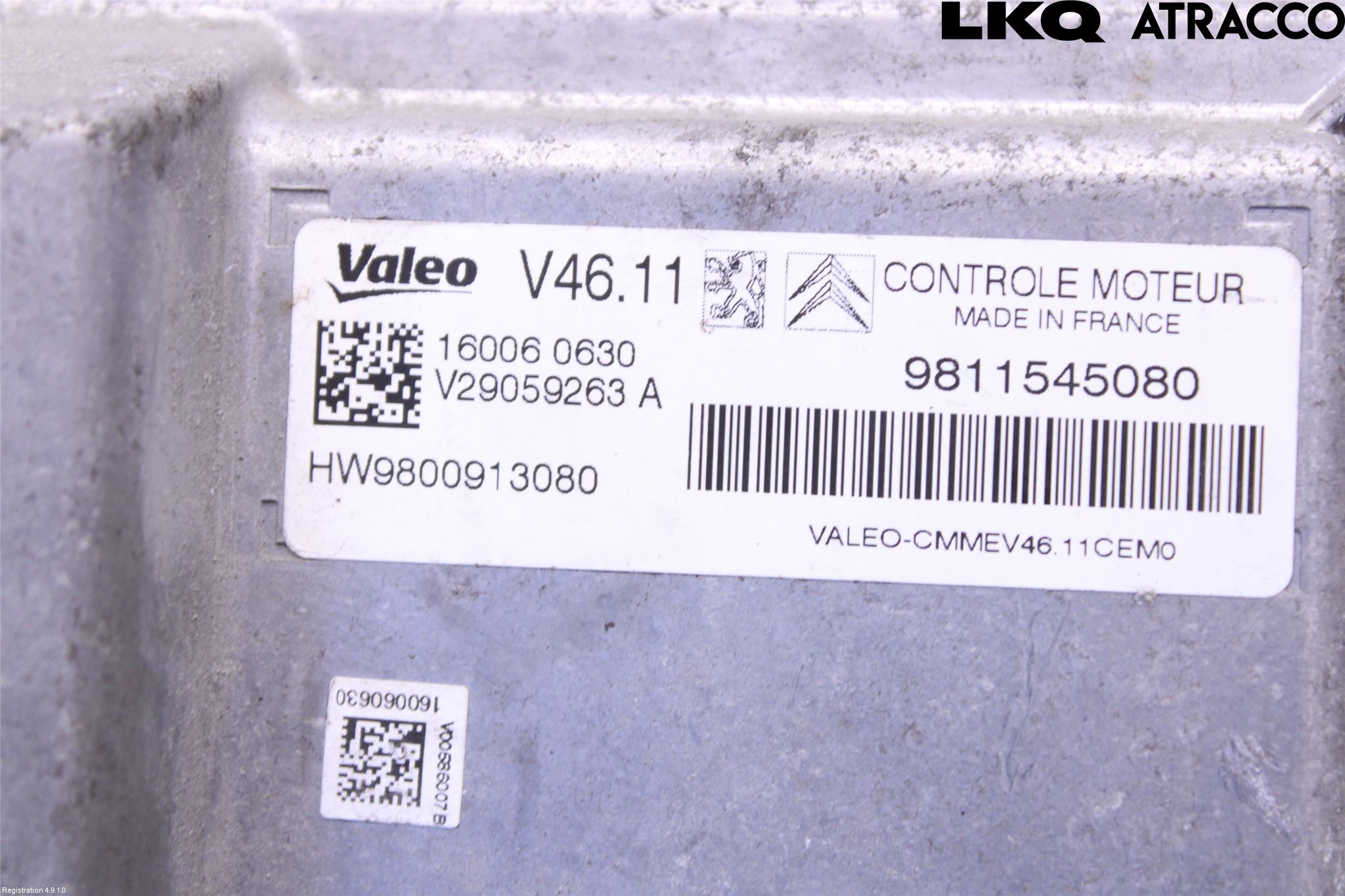 Citroen C3 10-17 Styreenhet Innsprøytning