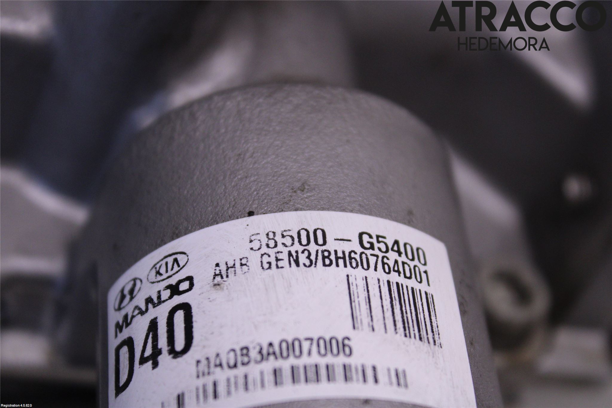 Kia NIRO (DE) 17-22 Brems Hovedsylinder