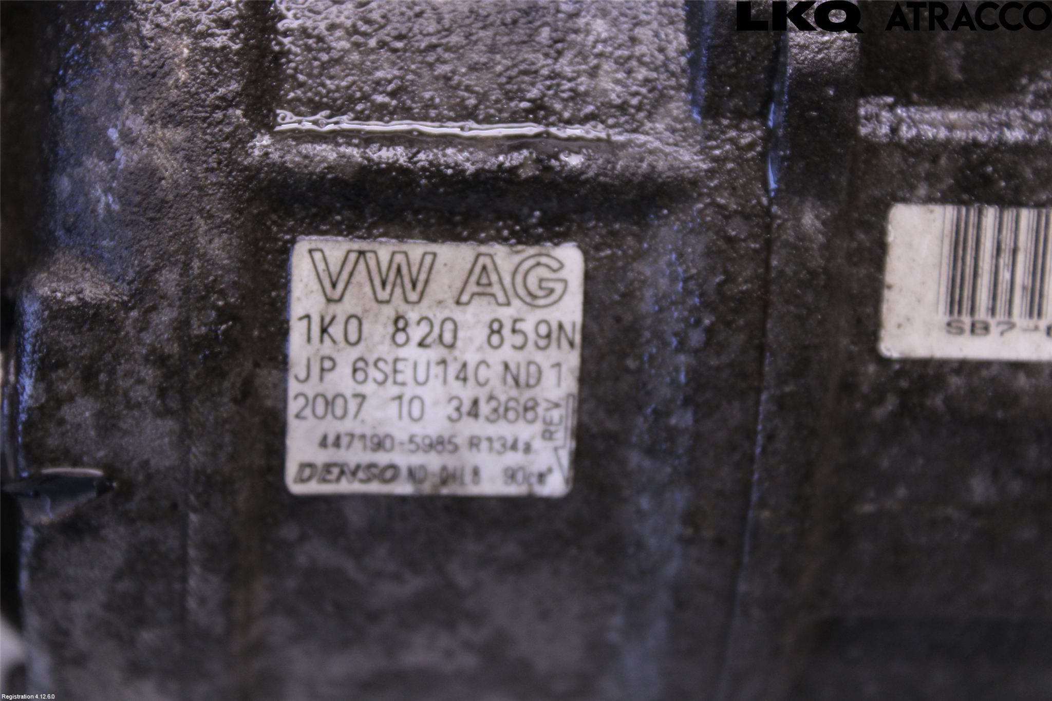 Volkswagen VW JETTA VI 11- Varme Ac Kompressor