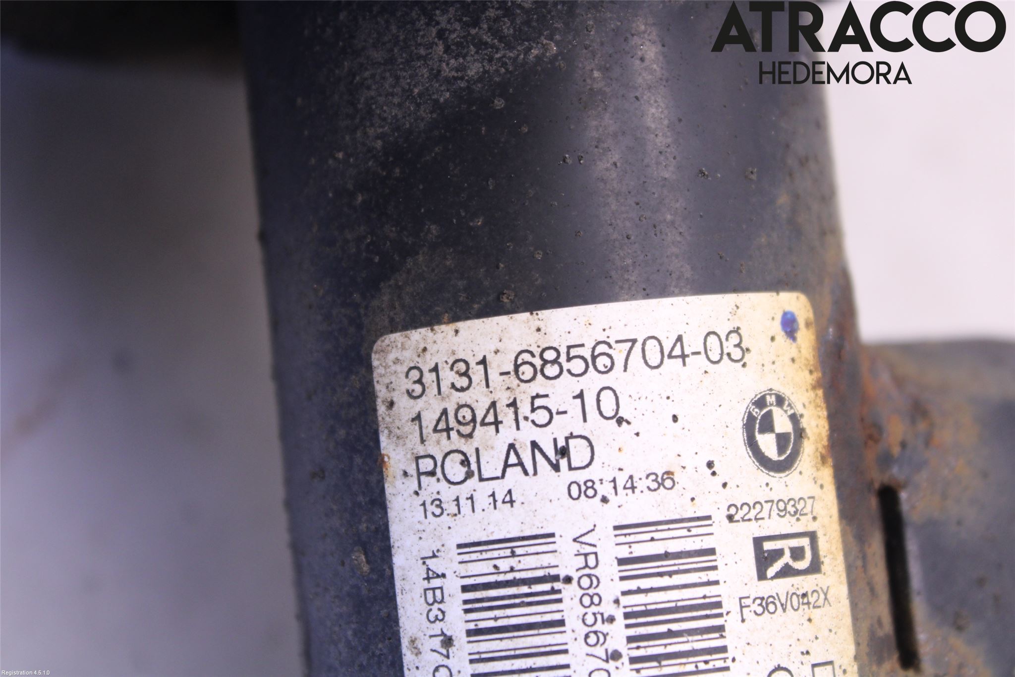 BMW 4 F32/F33/F82/F83 13-20 Fjærbein Foran Høyre