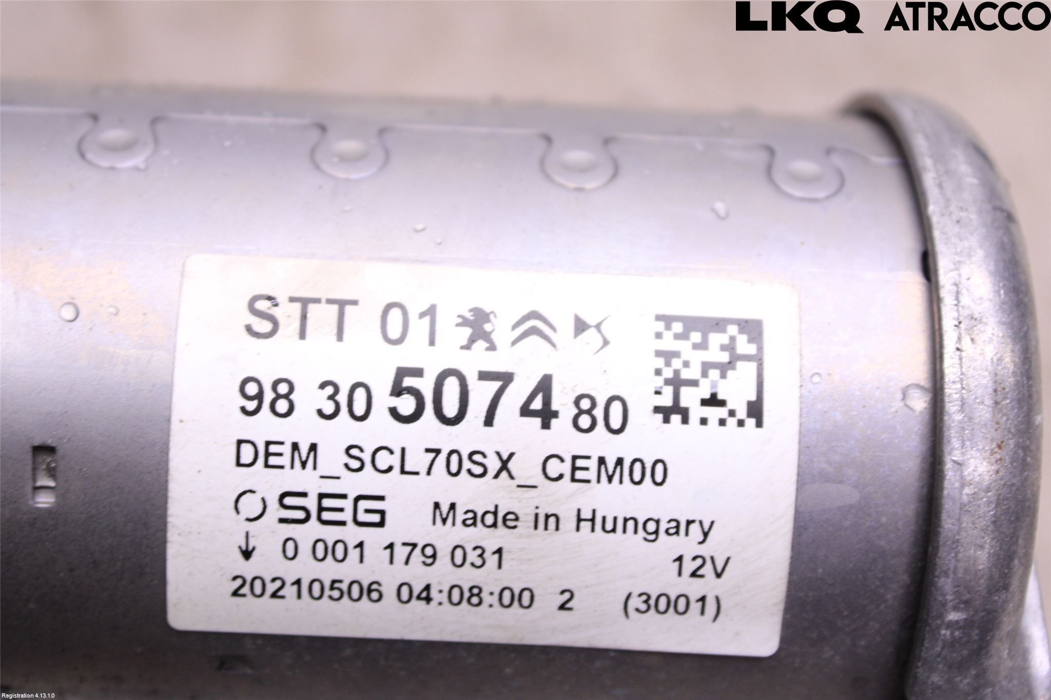 Peugeot 2008/E-2008 20- Startmotor