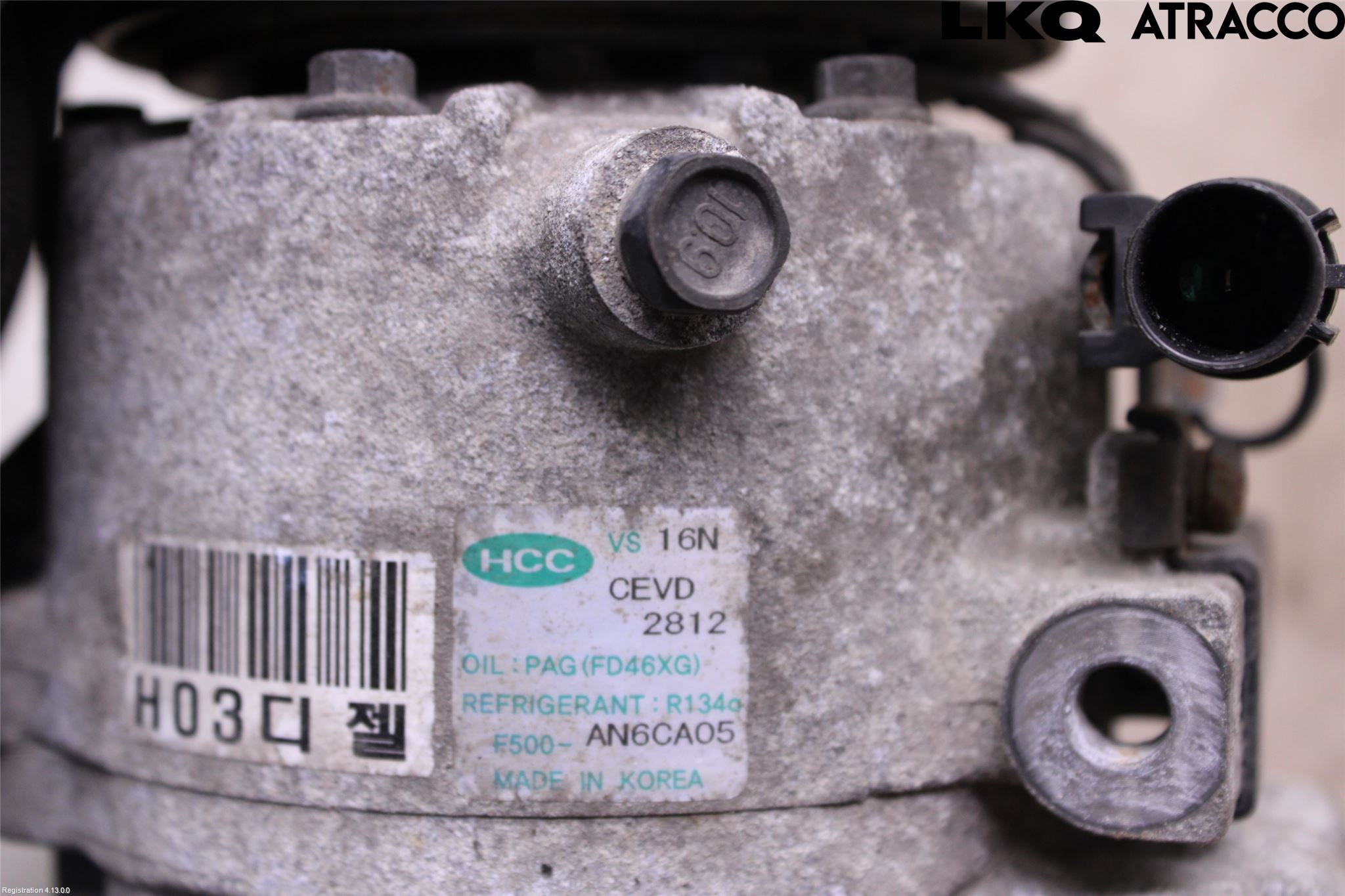 Kia CEED 06-12 Varme Ac Kompressor