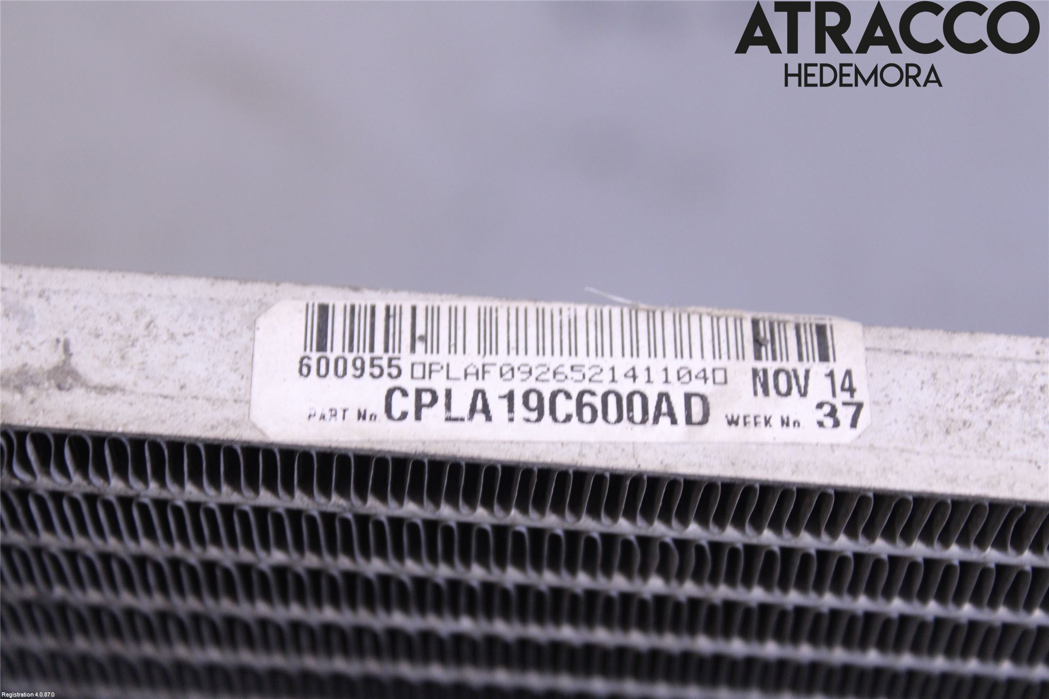 Landrover RANGE ROVER SPORT (L494) 14-22 Varme Ac Kondenser-Kjøler